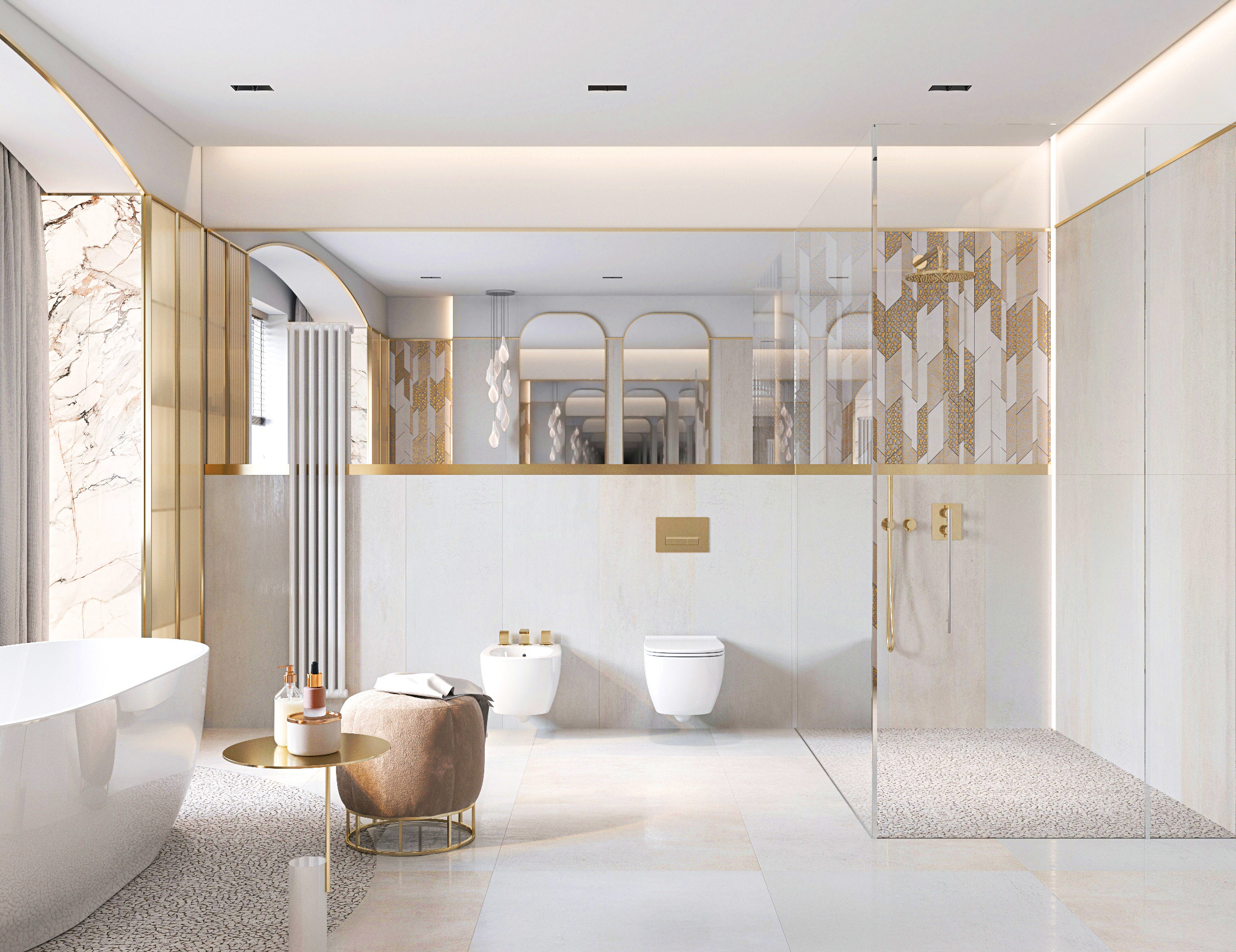 КП Ричмонд. Дом 450 кв. м. Чугунова Анастасия. Дизайн интерьеров и архитектурное проектирование