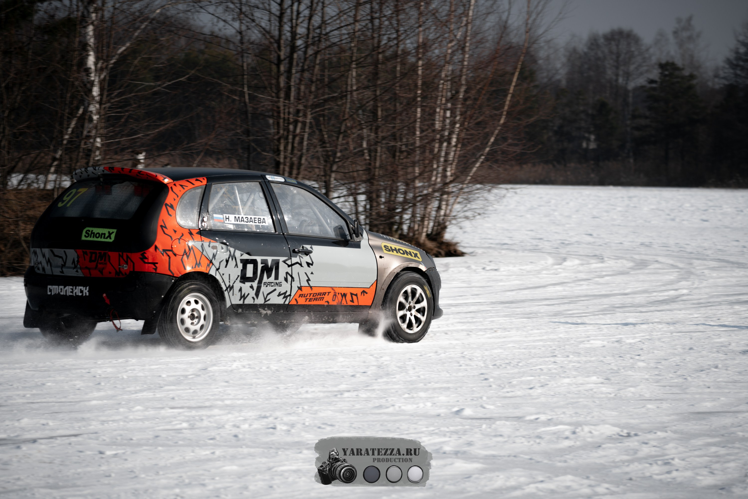 Тренировочный день на ледовой трассе. Yaratezza production