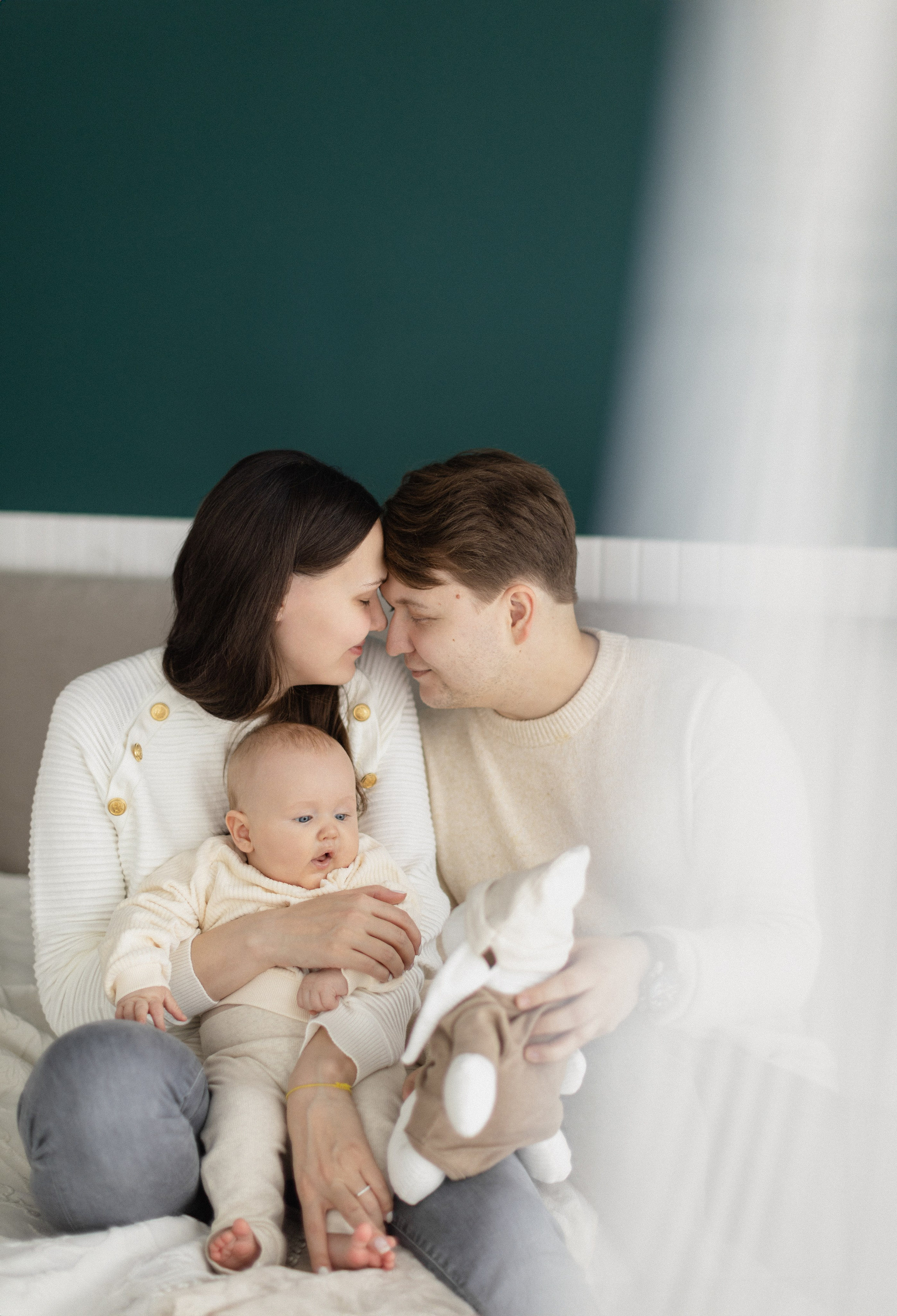 Мария и Максим с сыном. Кузьмина Анастасия — контент-фотограф | Москва