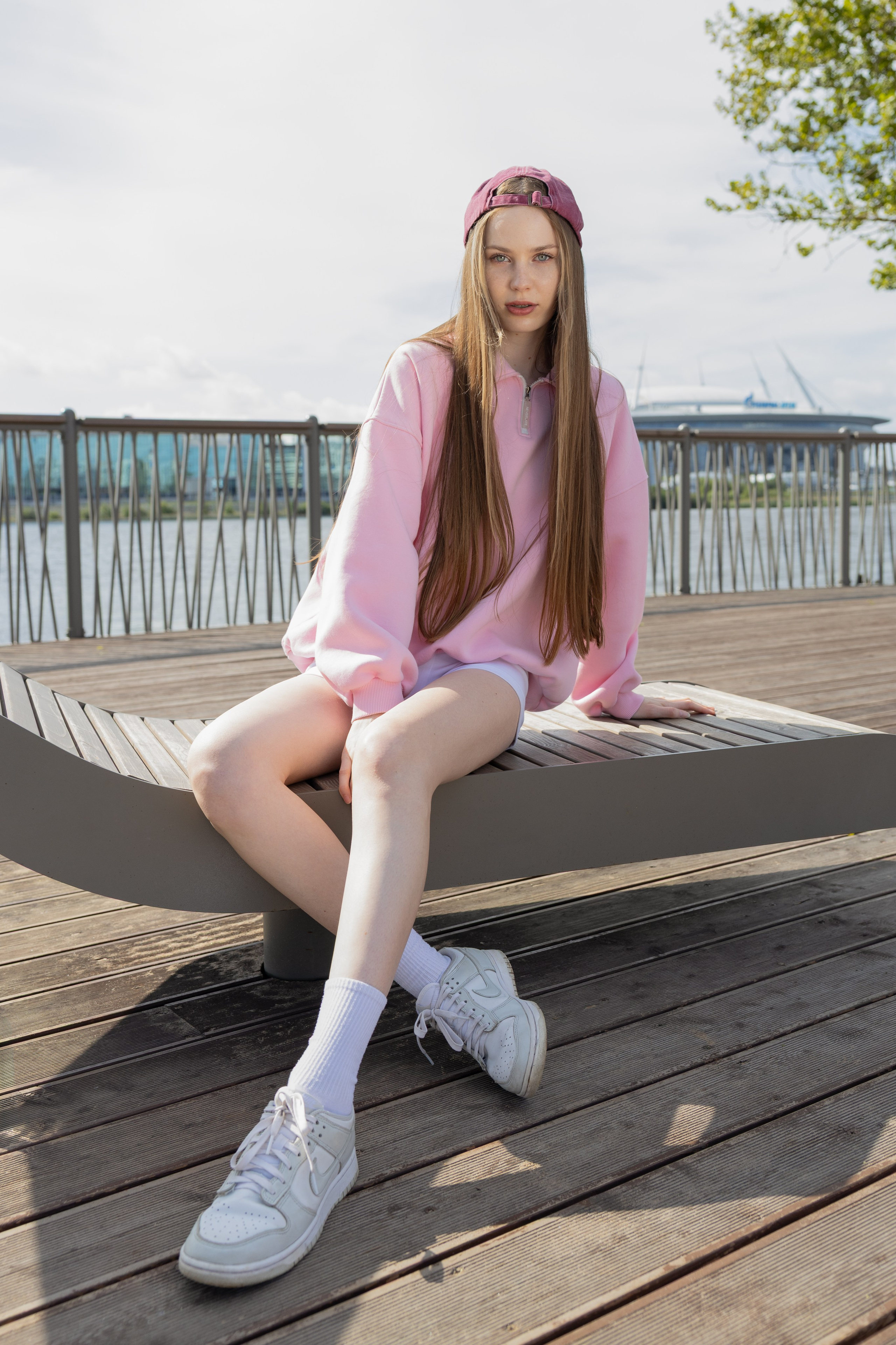 Летняя фотопрогулка в спортивном стиле. Фотограф в Санкт-Петербурге Вагнер Юлия