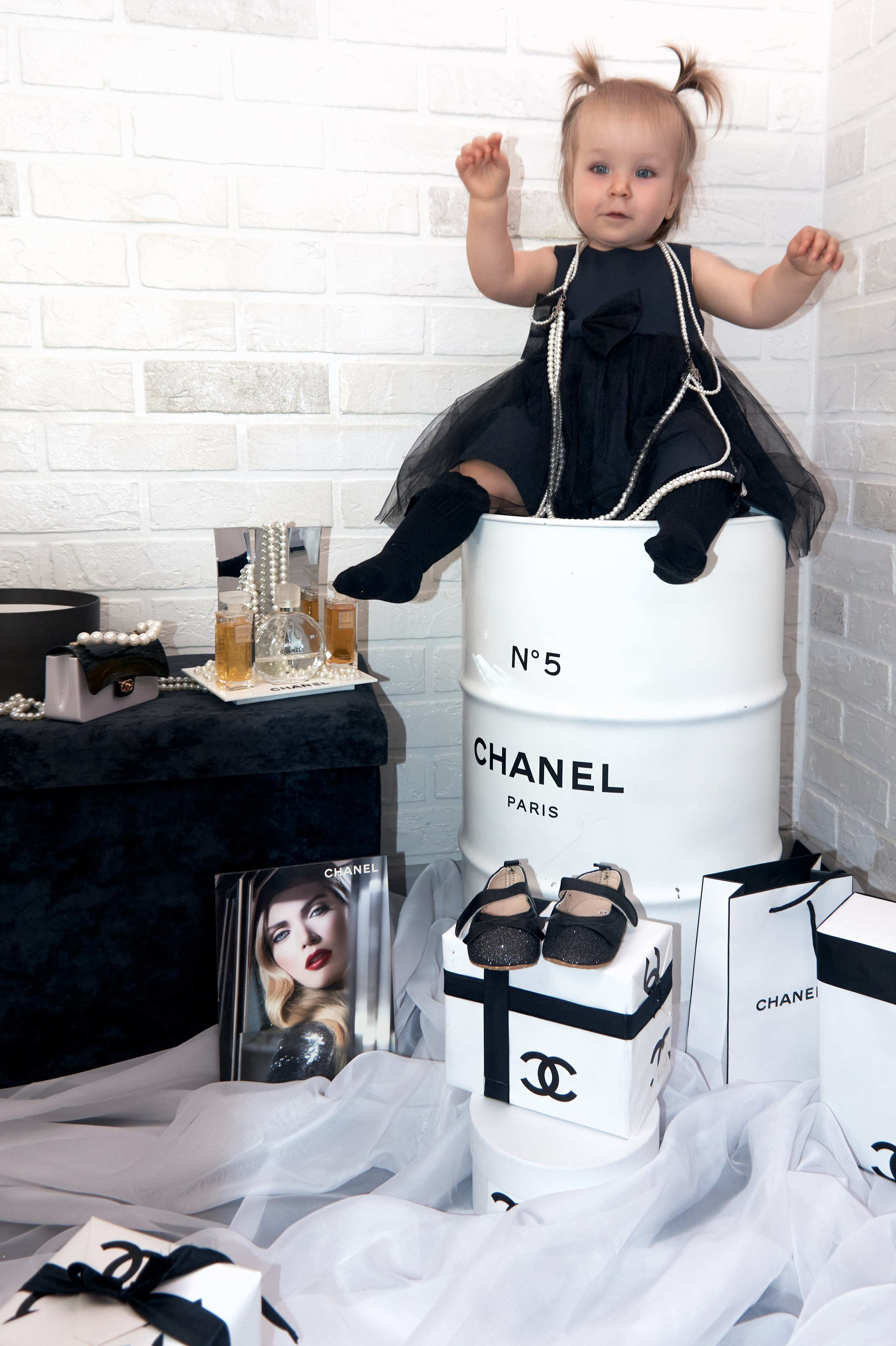 Детская фотосессия в стиле CHANEL. Фотограф в Краснодаре Татьяна Вижевитова