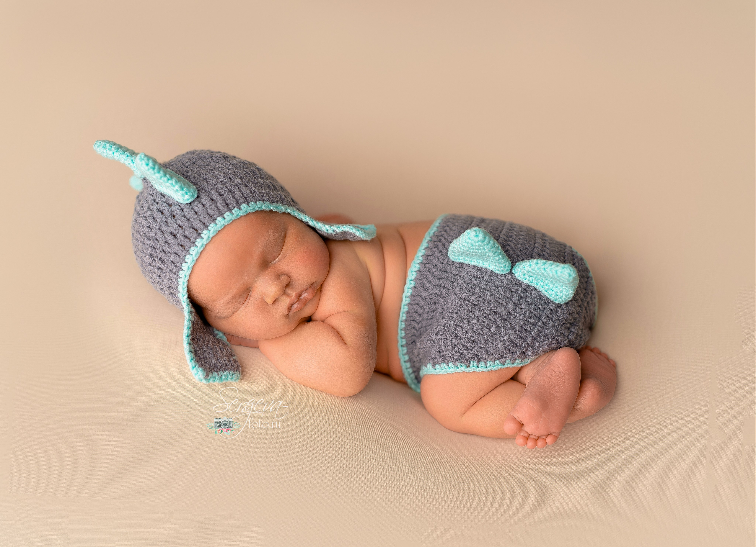 Дмитрий 8 дней. Фотограф новорожденных в Нижнем Новгороде Сергеева Оксана