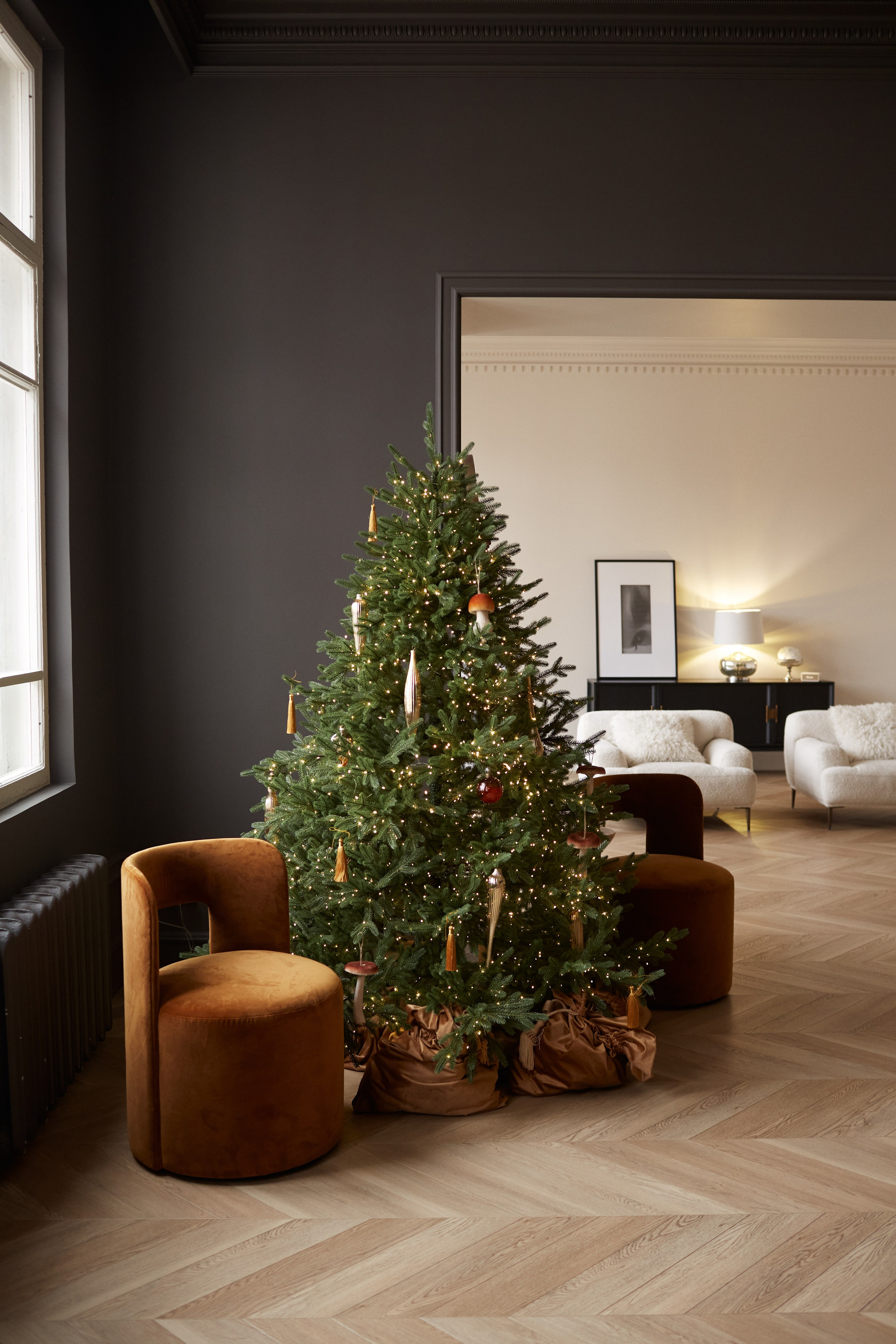 Новогодний интерьер фотостудии «Париж», город Краснодар. Семейный и детский фотограф в Краснодаре Анна Трашкова