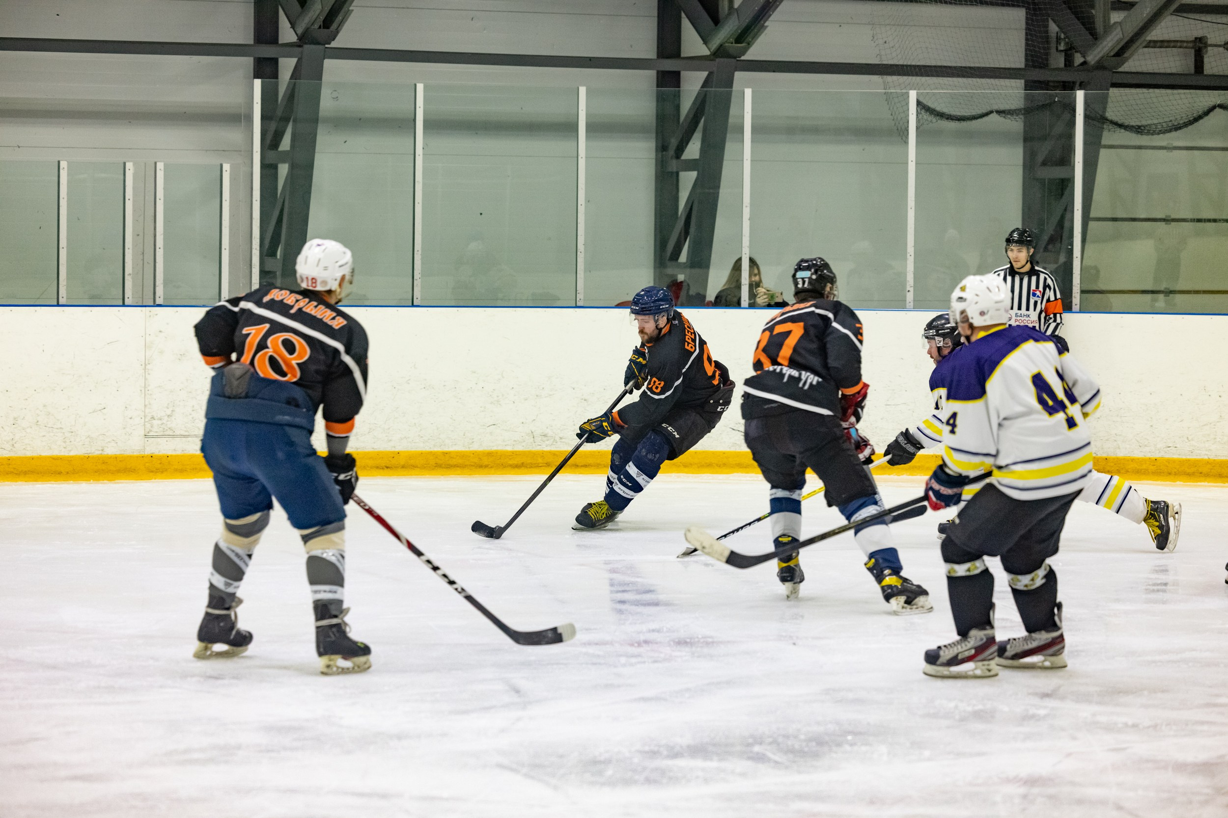 ХК Бульдозер — ХК Добрыня. Фотограф Александр Заломаев