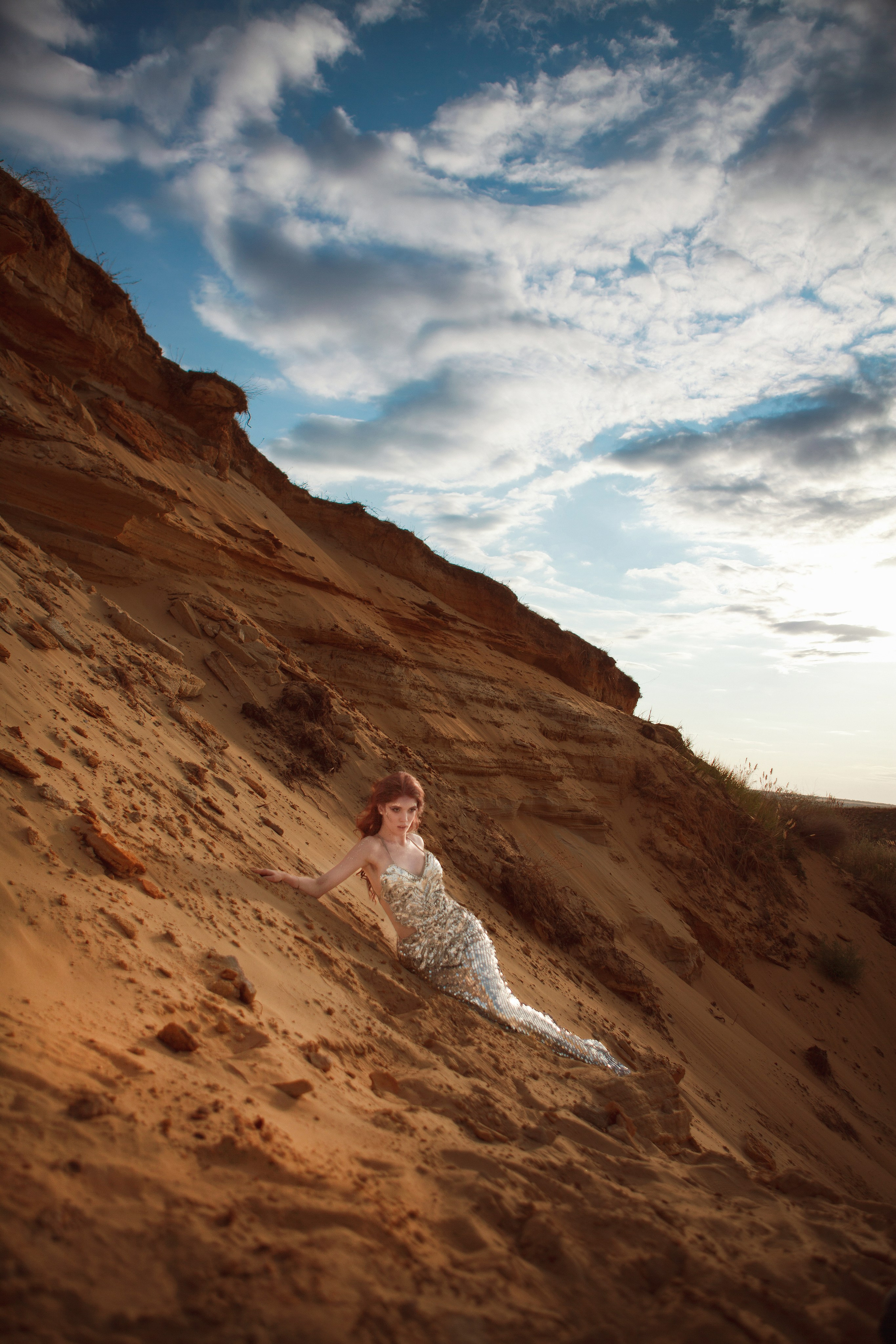 На песчаных барханах. Фотограф Ставрополь Пятигорск Елизавета Дарина