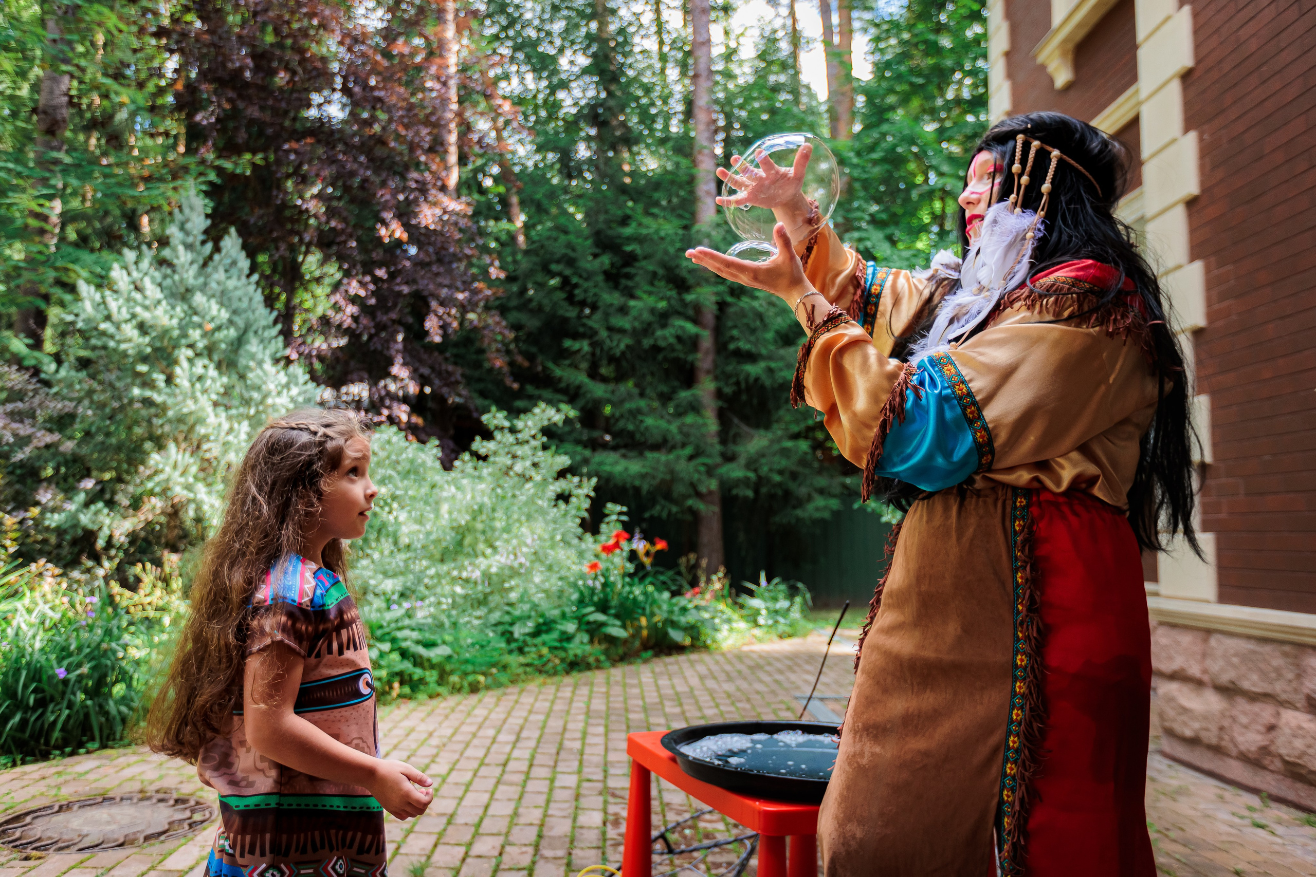 День рождения Леона «Индейцы». Семейный и детский фотограф Комина Елена, Власиха, Одинцово