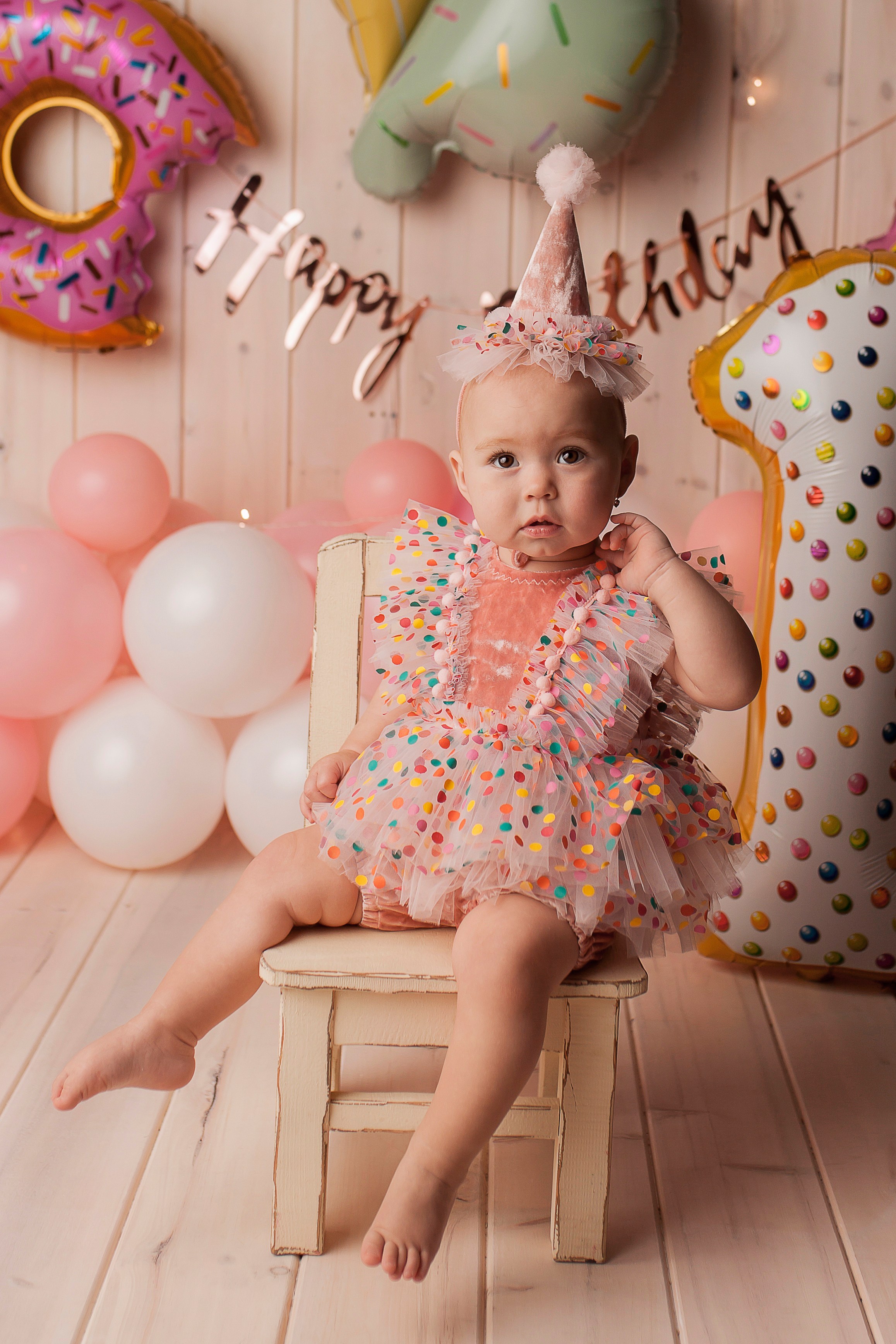 Есения, 1 годик. Фотограф новорожденных в Новокузнецке Анна Горошникова