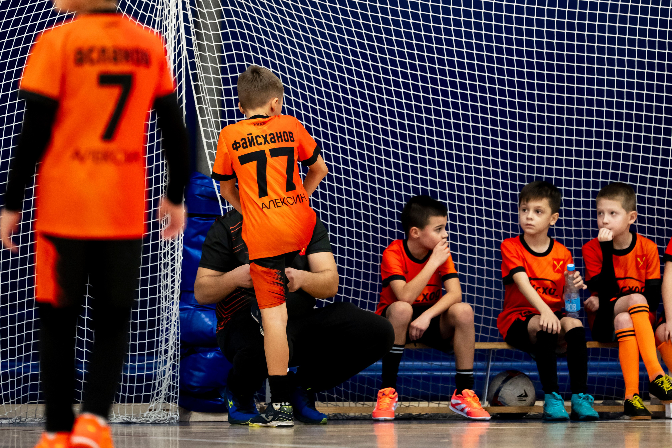 Всероссийский турнир по мини футболу FUTSAL KIDS TROPHY 2025. Спортивный фотограф в Туле и Тульской области. Файсханова Фото Спорт