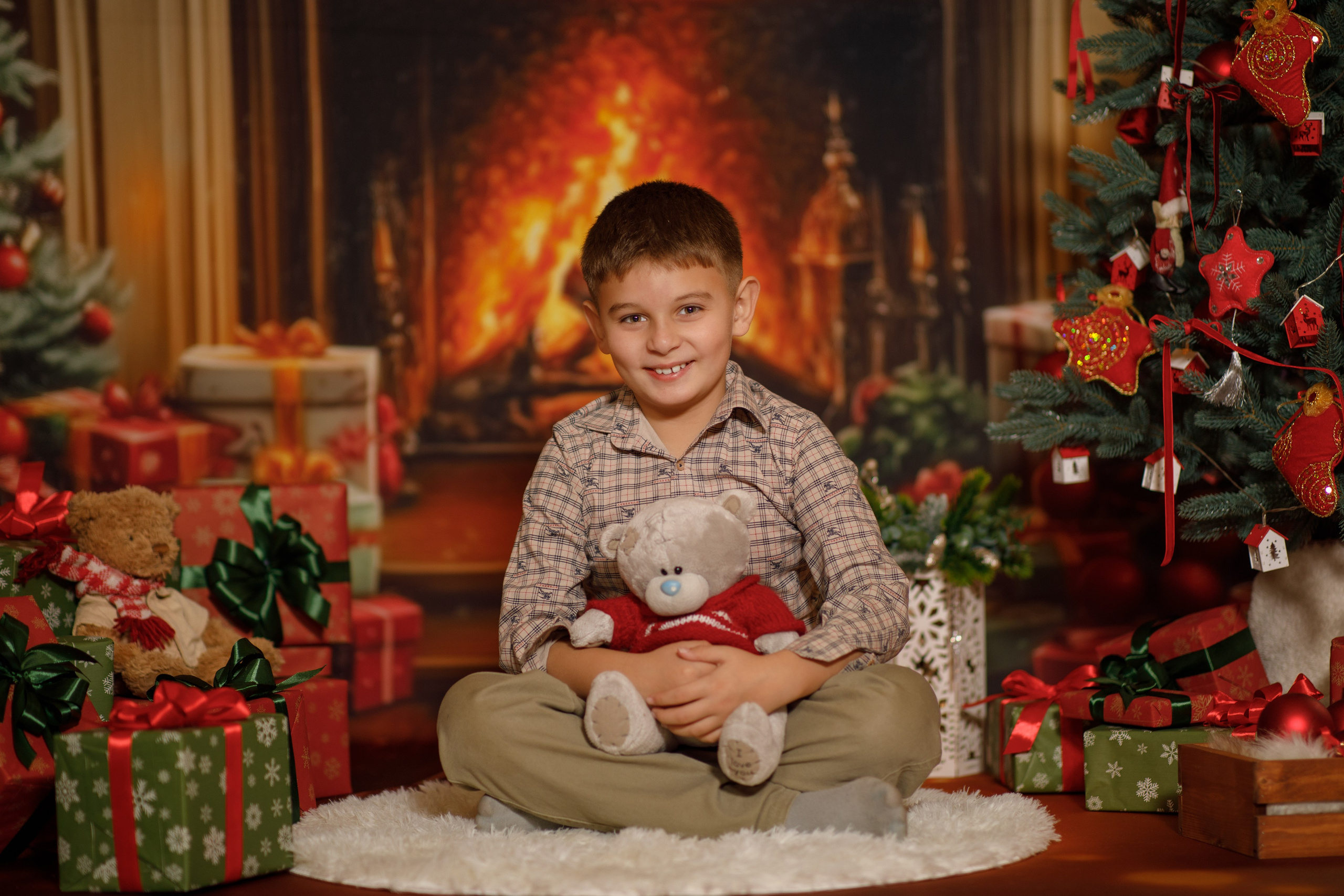 Фотозона для детских садов Новый год. Фотограф во Владикавказе Юрий Геворгизов