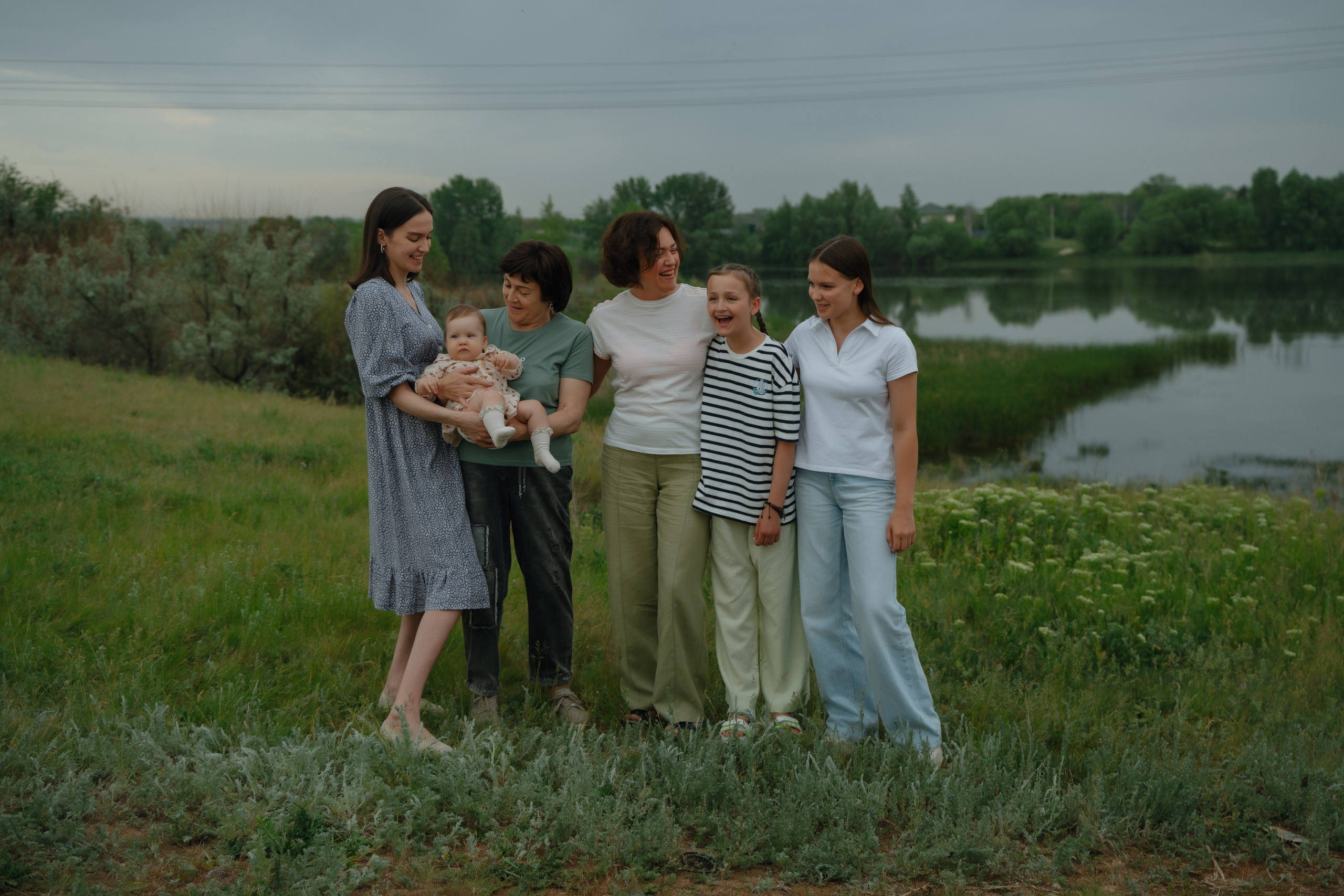 Большая семья. Фотограф Санкт-Петербург