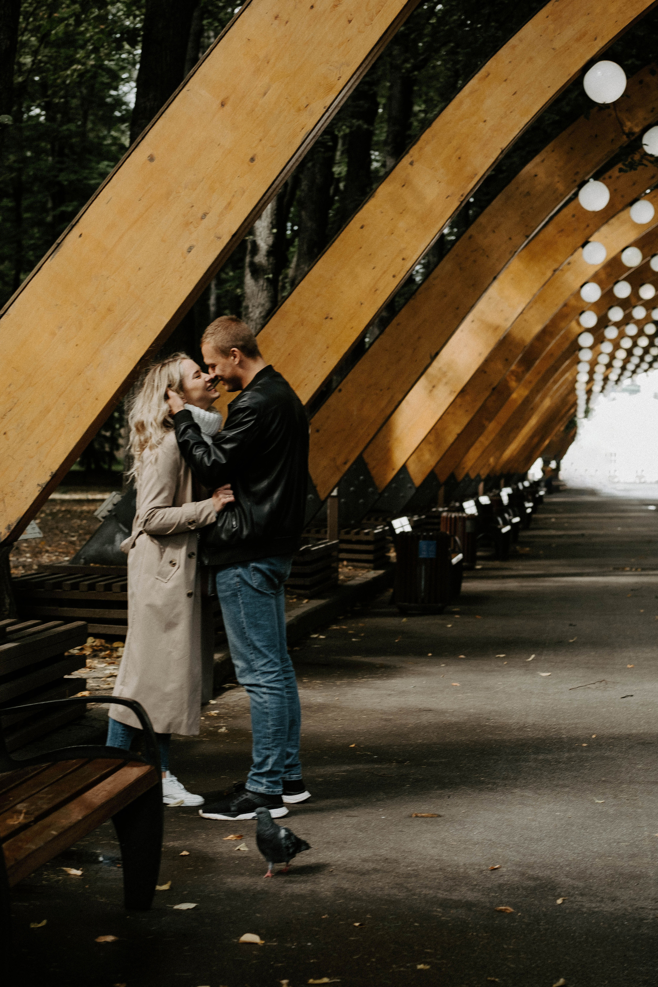 Танец под дождем. Фотограф Елизавета Миронова