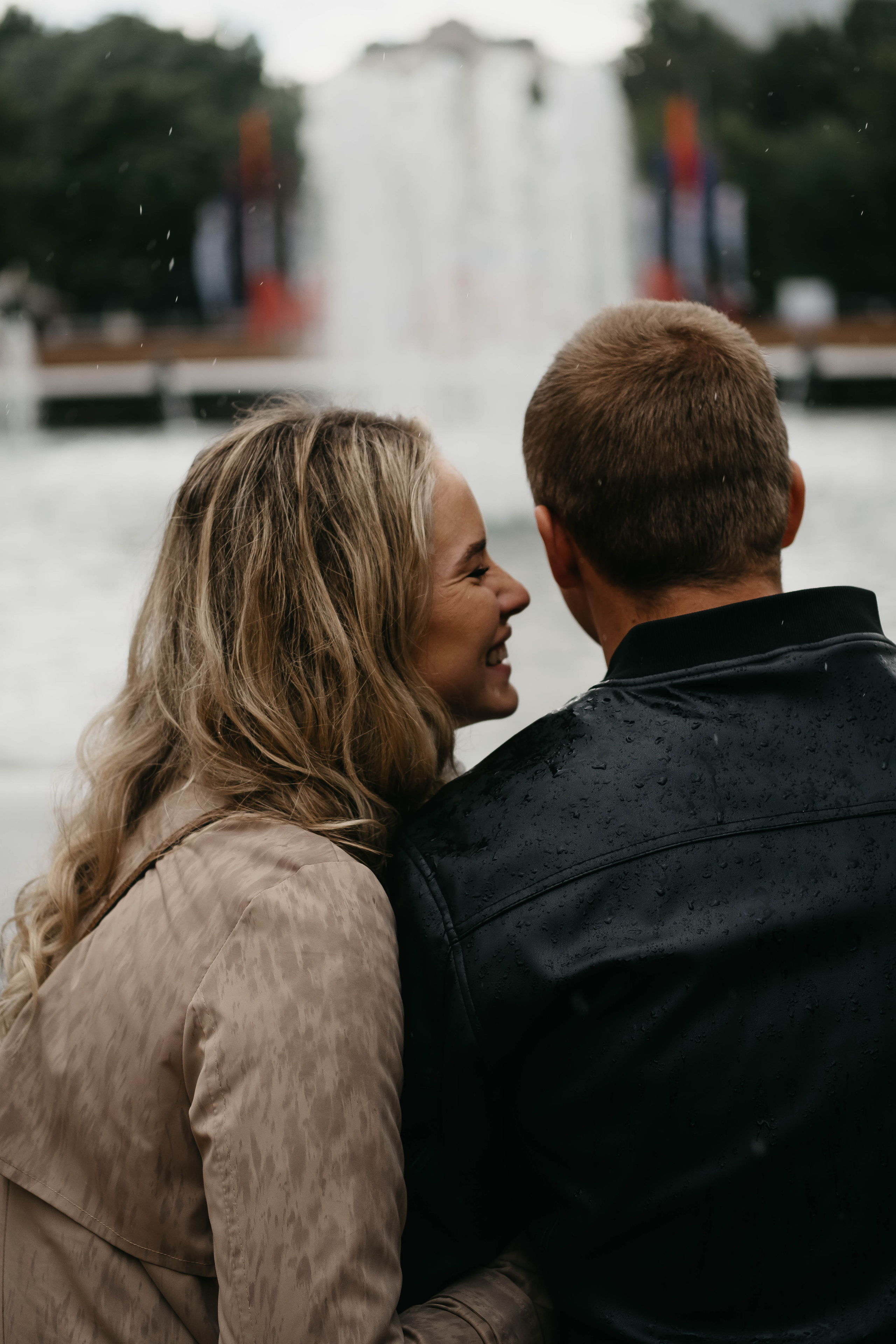 Танец под дождем. Фотограф Елизавета Миронова