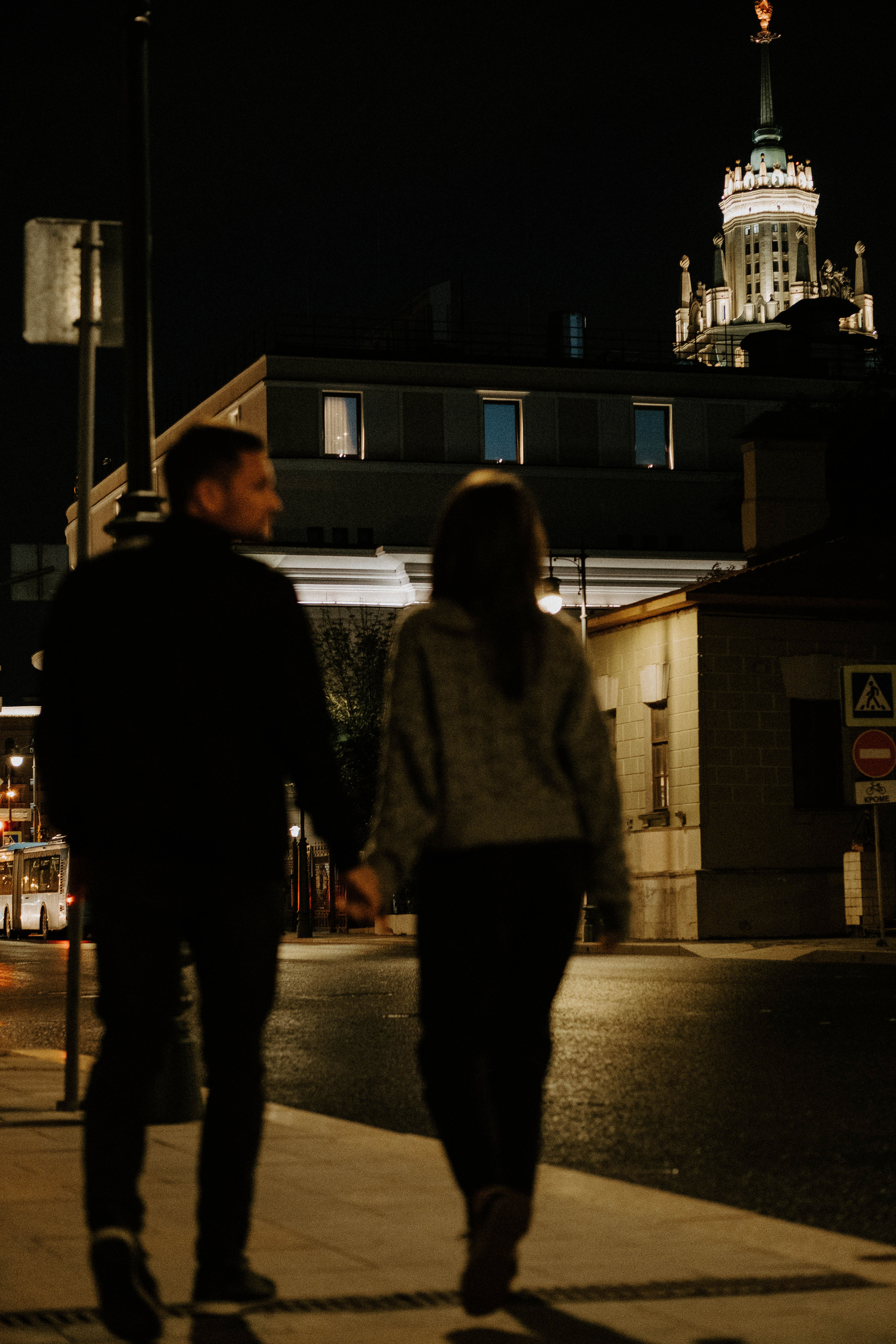 В огнях ночного города. Фотограф Елизавета Миронова