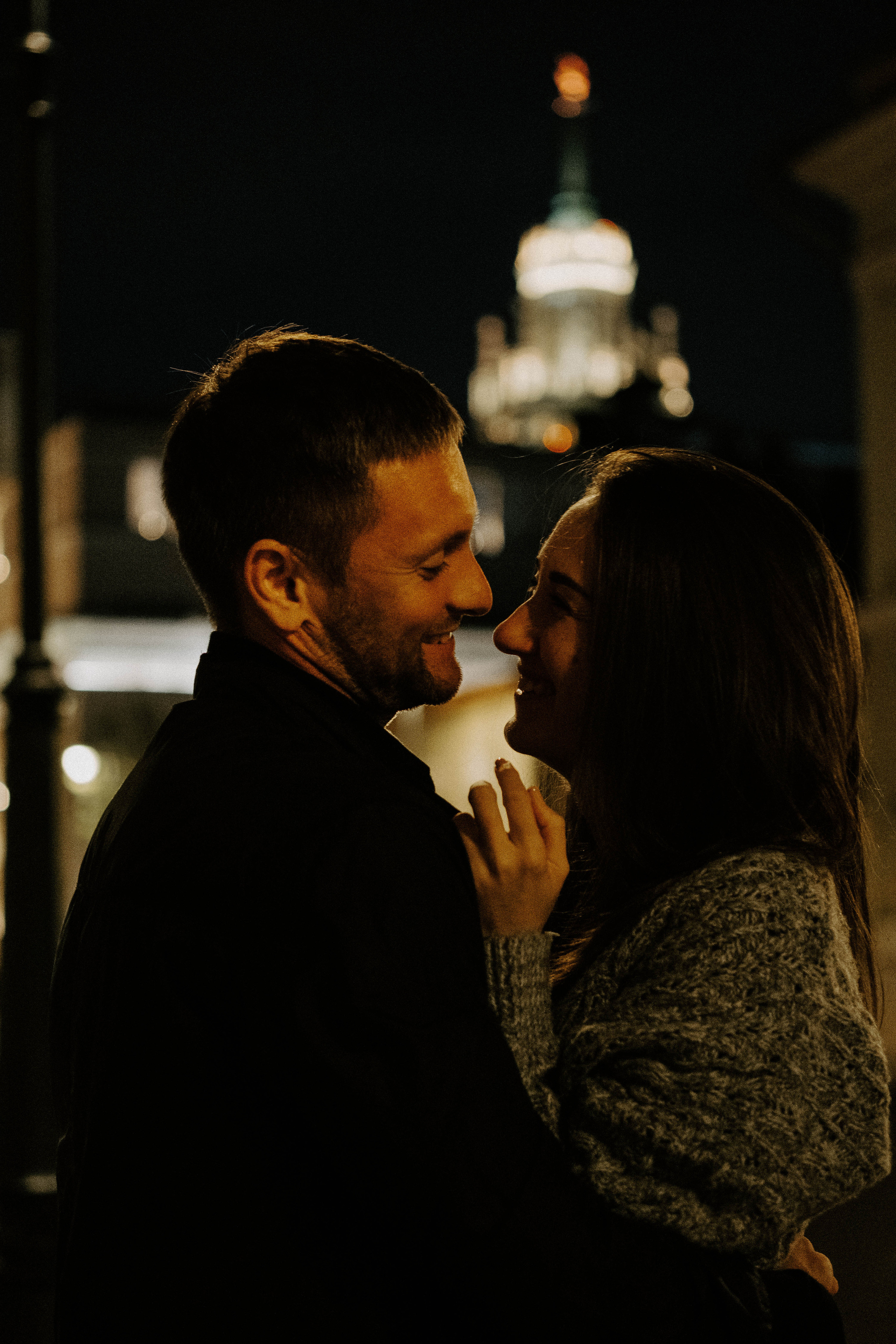 В огнях ночного города. Фотограф Елизавета Миронова