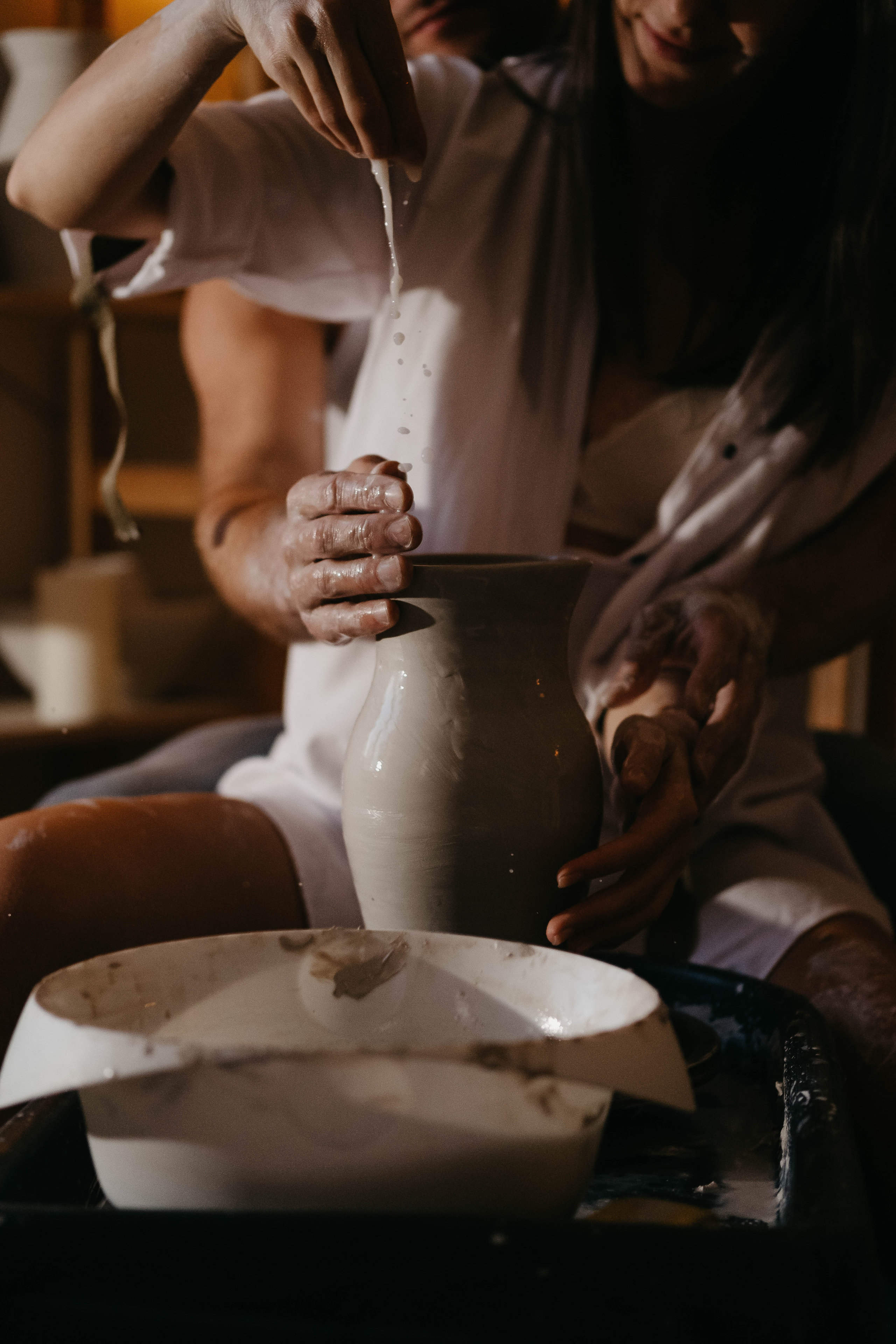 Любовь в гончарной. Фотограф Елизавета Миронова