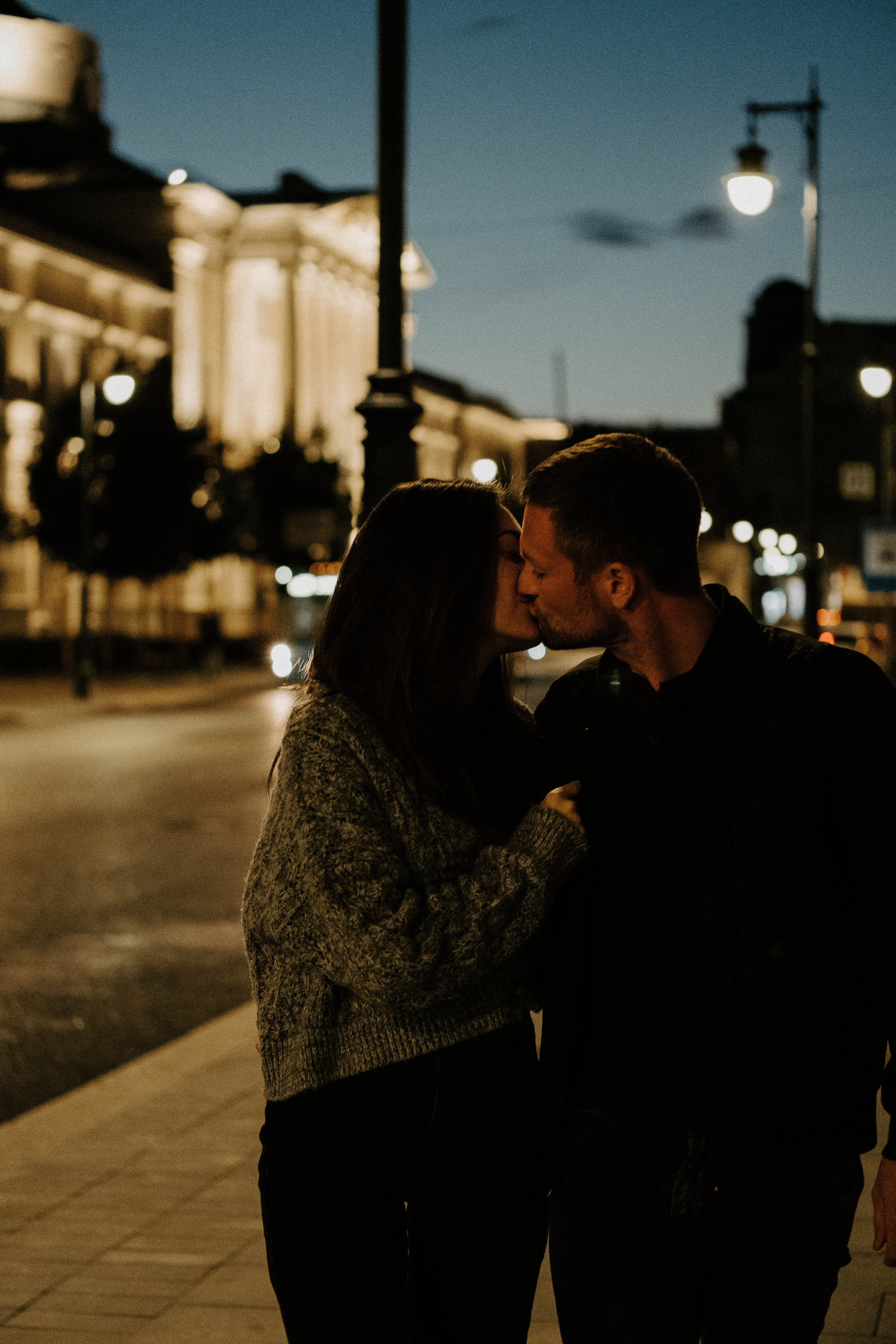 В огнях ночного города. Фотограф Елизавета Миронова