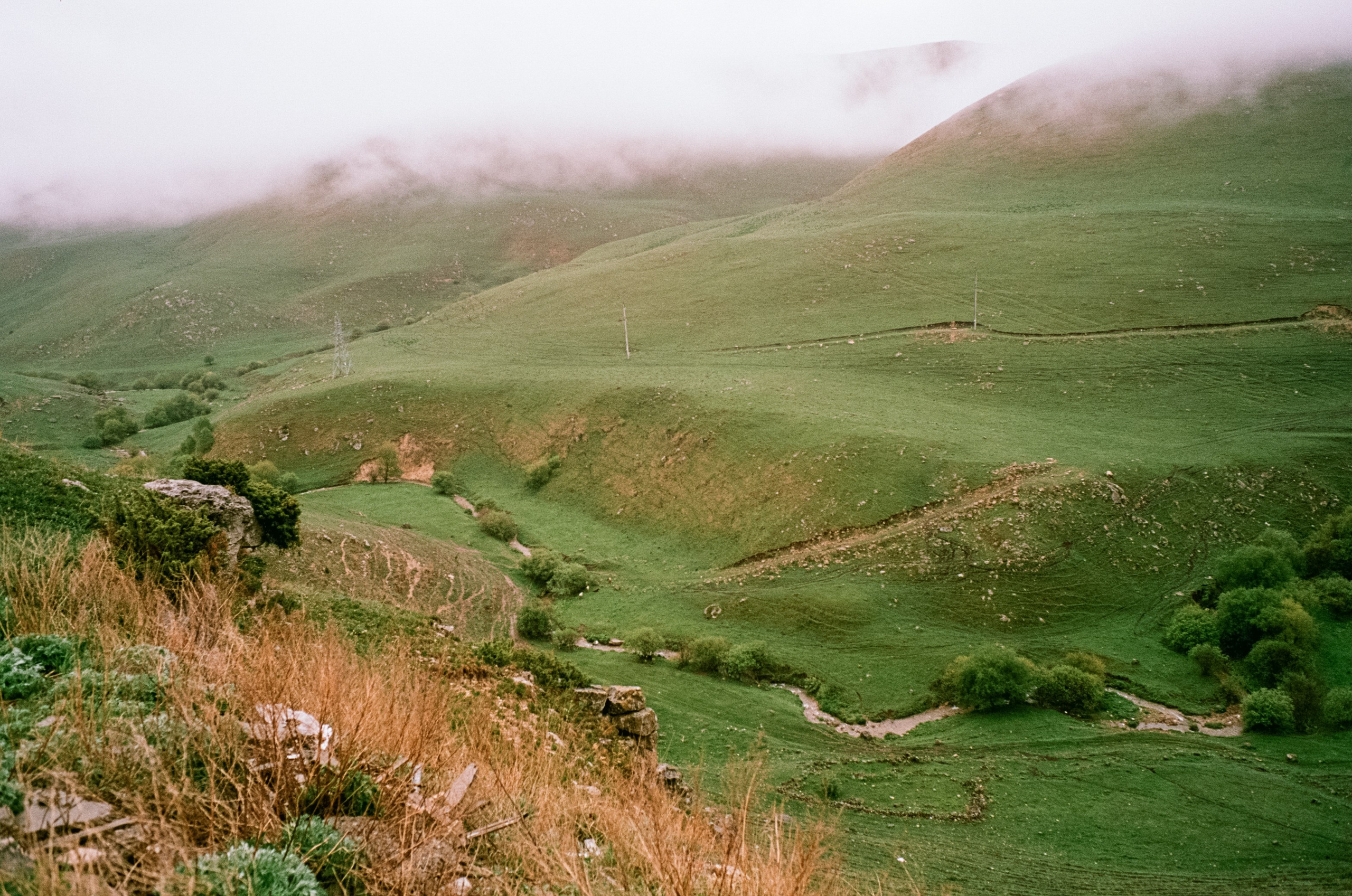 Парк Ессентуки и дорога к перевалу / Kodak Aerocolor IV / BESSA-T