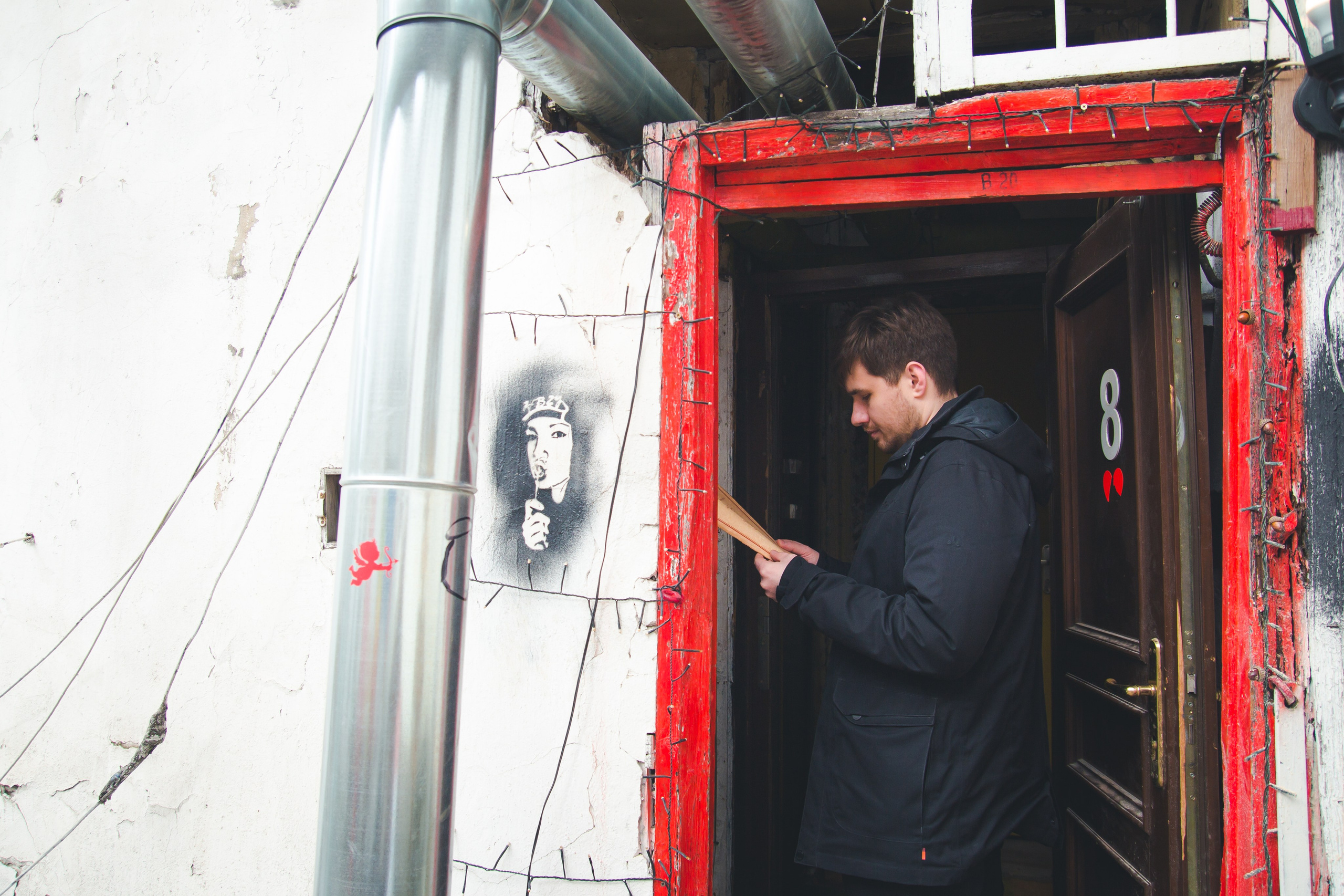 С Сашей на Хохловке. Фотограф Мария Згонник