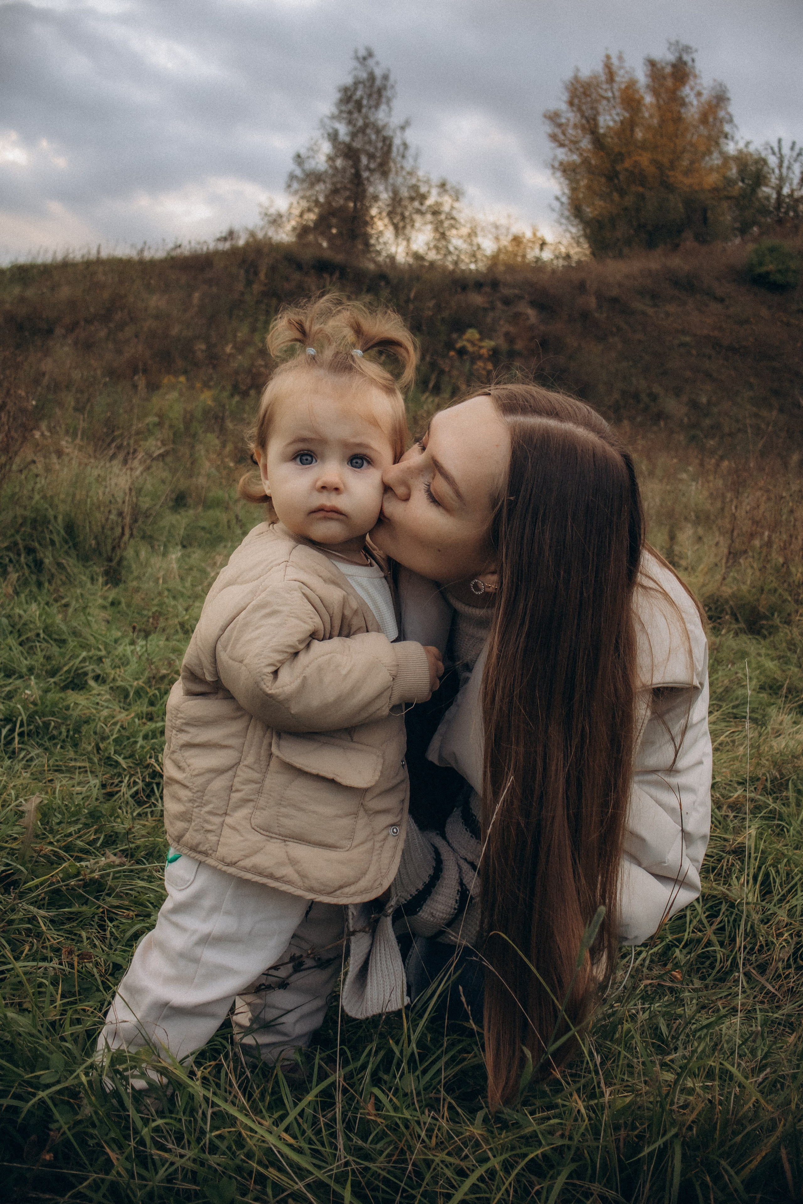Любовь мамы. Семейная осенняя фотосессия. Юлия Левада Семейный и женский фотограф