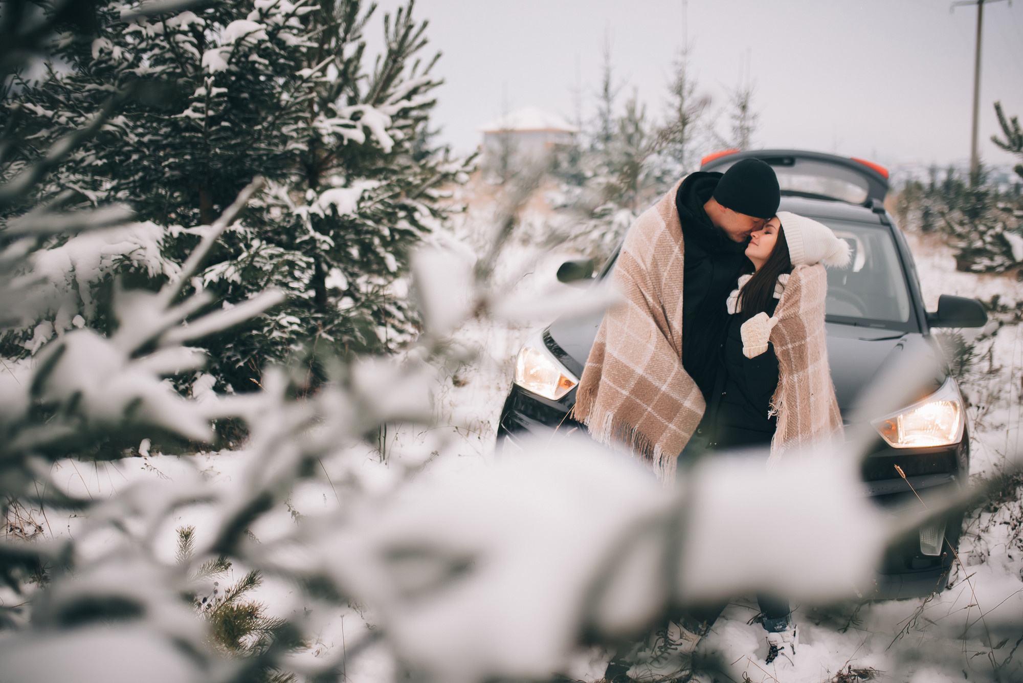 Зимняя семейная фотосессия. Фотограф Игорь Гуменников Удмуртия Шаркан