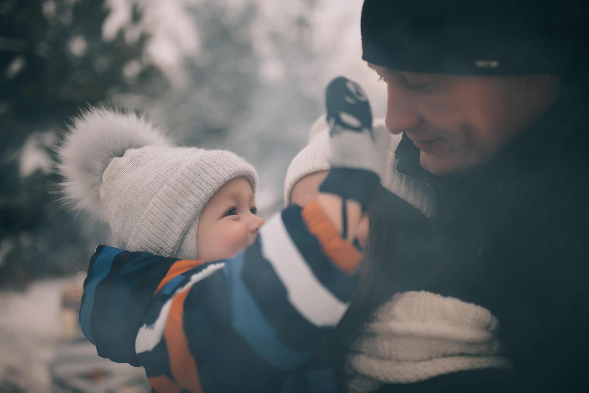 Зимняя семейная фотосессия. Фотограф Игорь Гуменников Удмуртия Шаркан