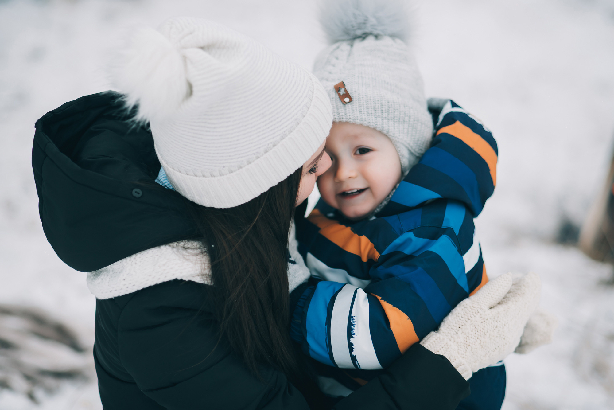 Зимняя семейная фотосессия. Фотограф Игорь Гуменников Удмуртия Шаркан