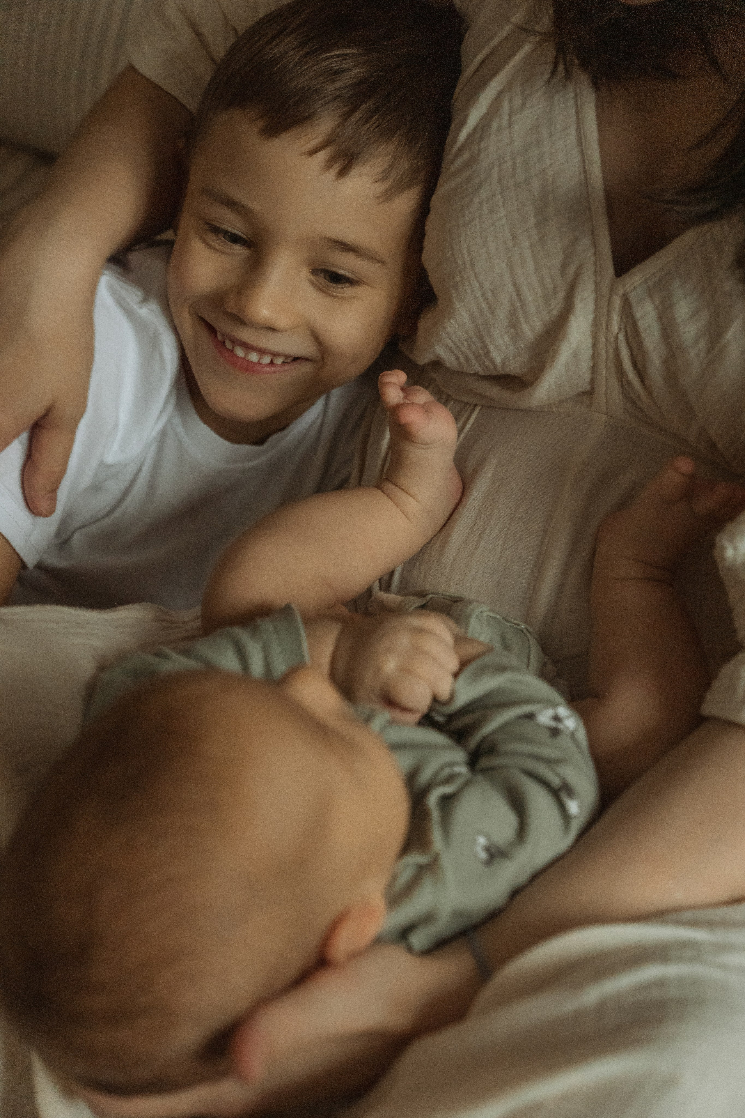 Домашняя съемка для семьи Ирины и Ивана. Портретный и семейный фотограф в Санкт-Петербурге Чугунова Анастасия