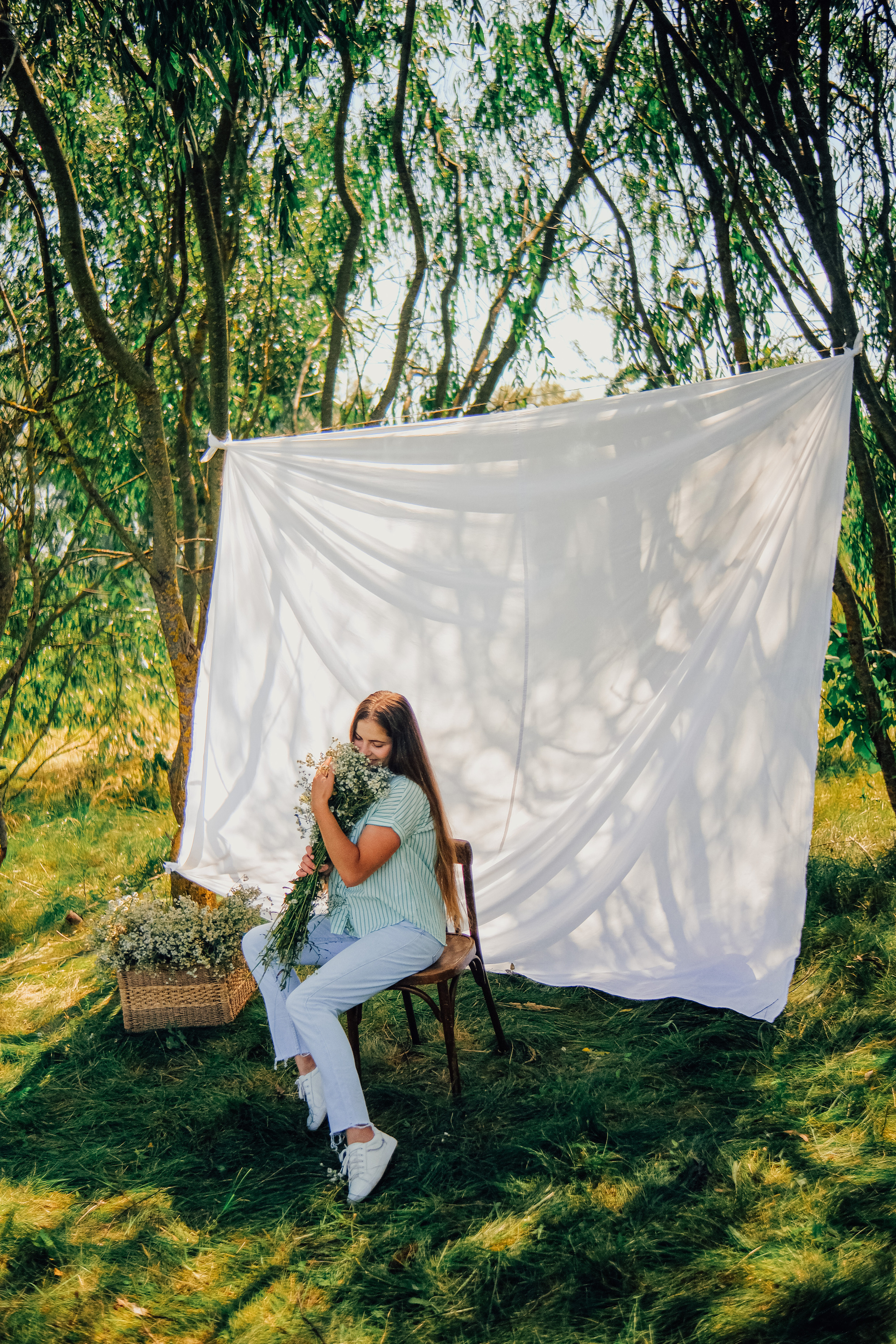 Алина с малышами. Nattie.ph