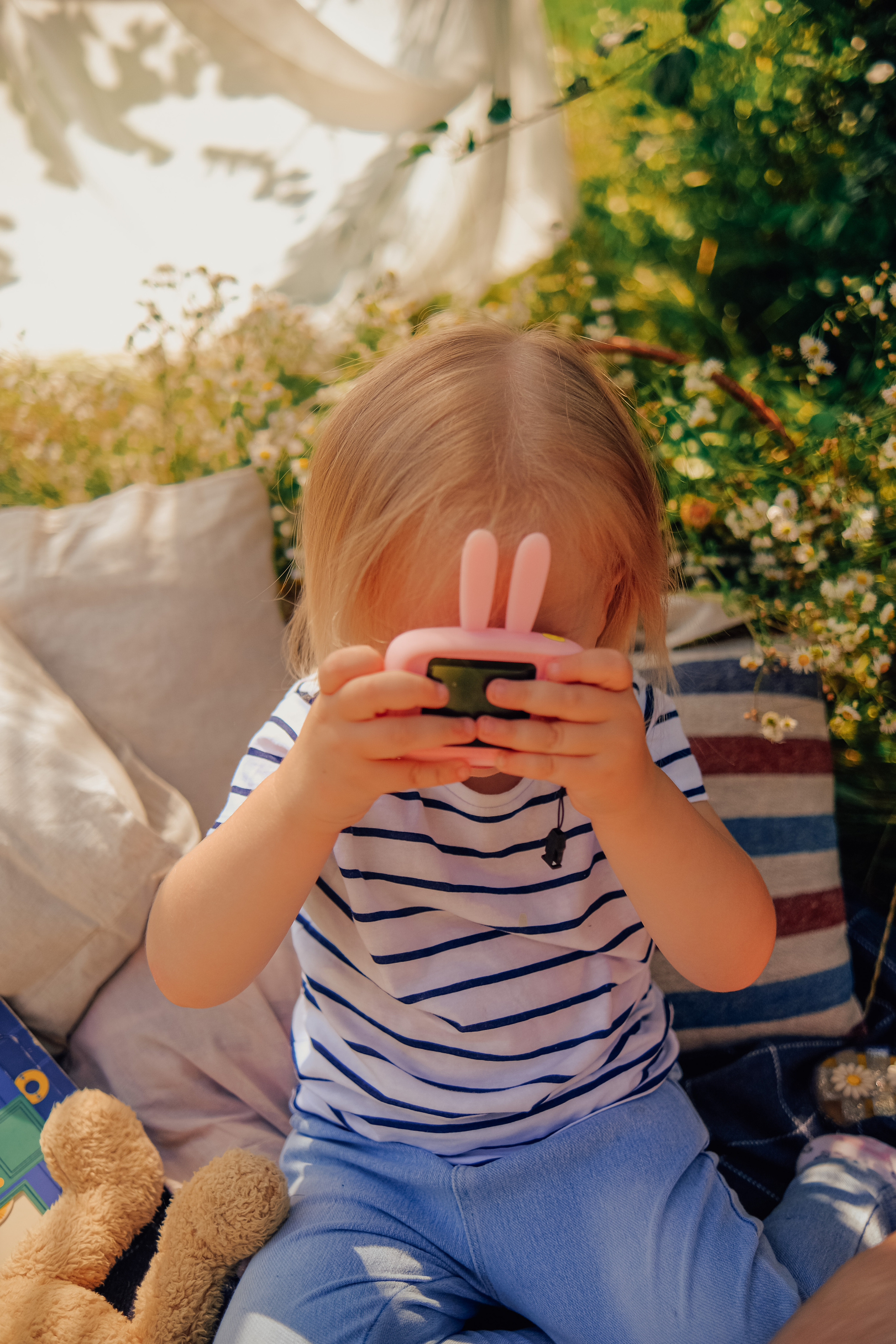 Алина с малышами. Nattie.ph