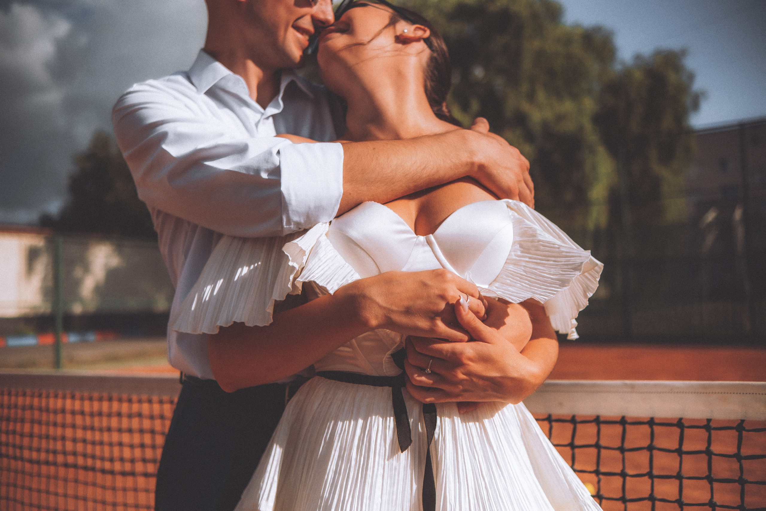 Love story на теннисном корте. Nattie.ph