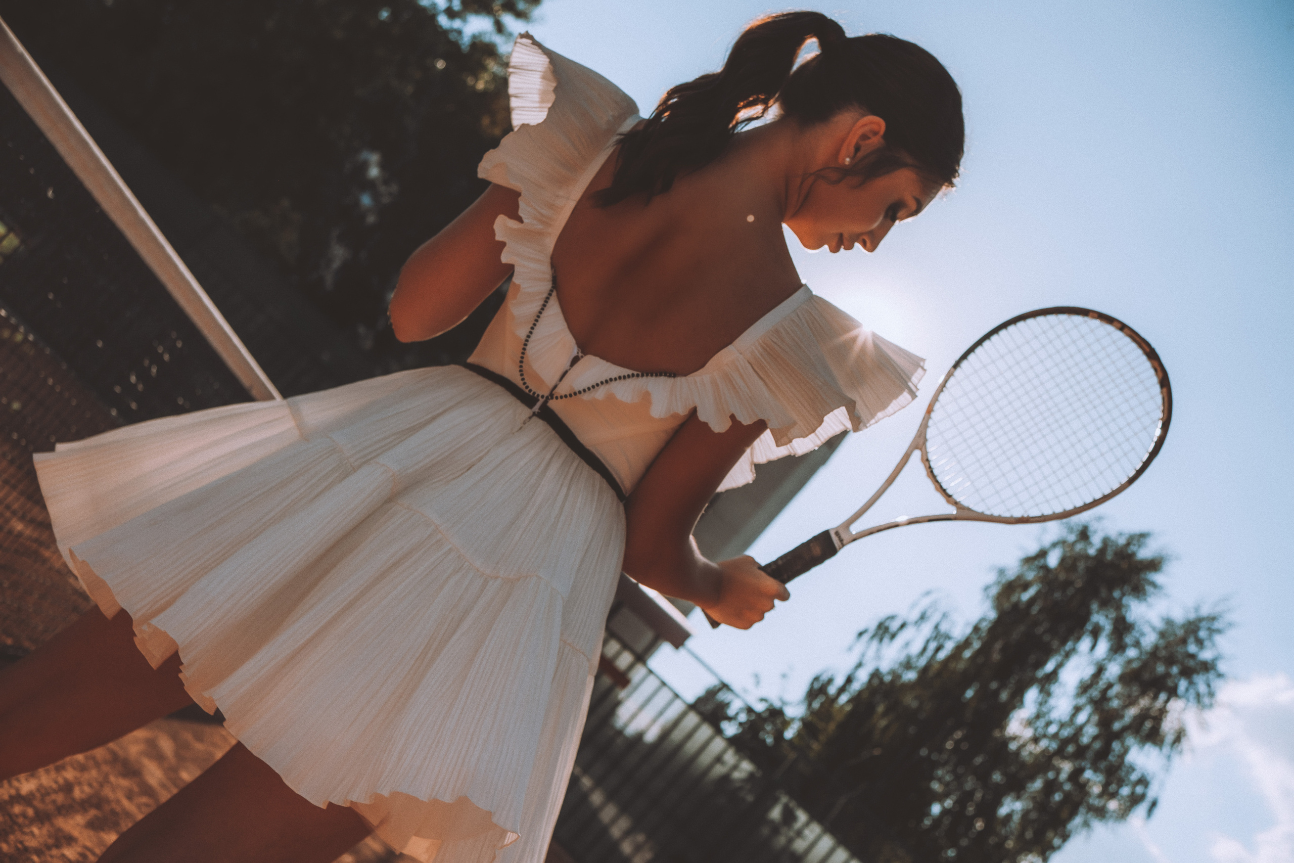 Love story на теннисном корте. Nattie.ph