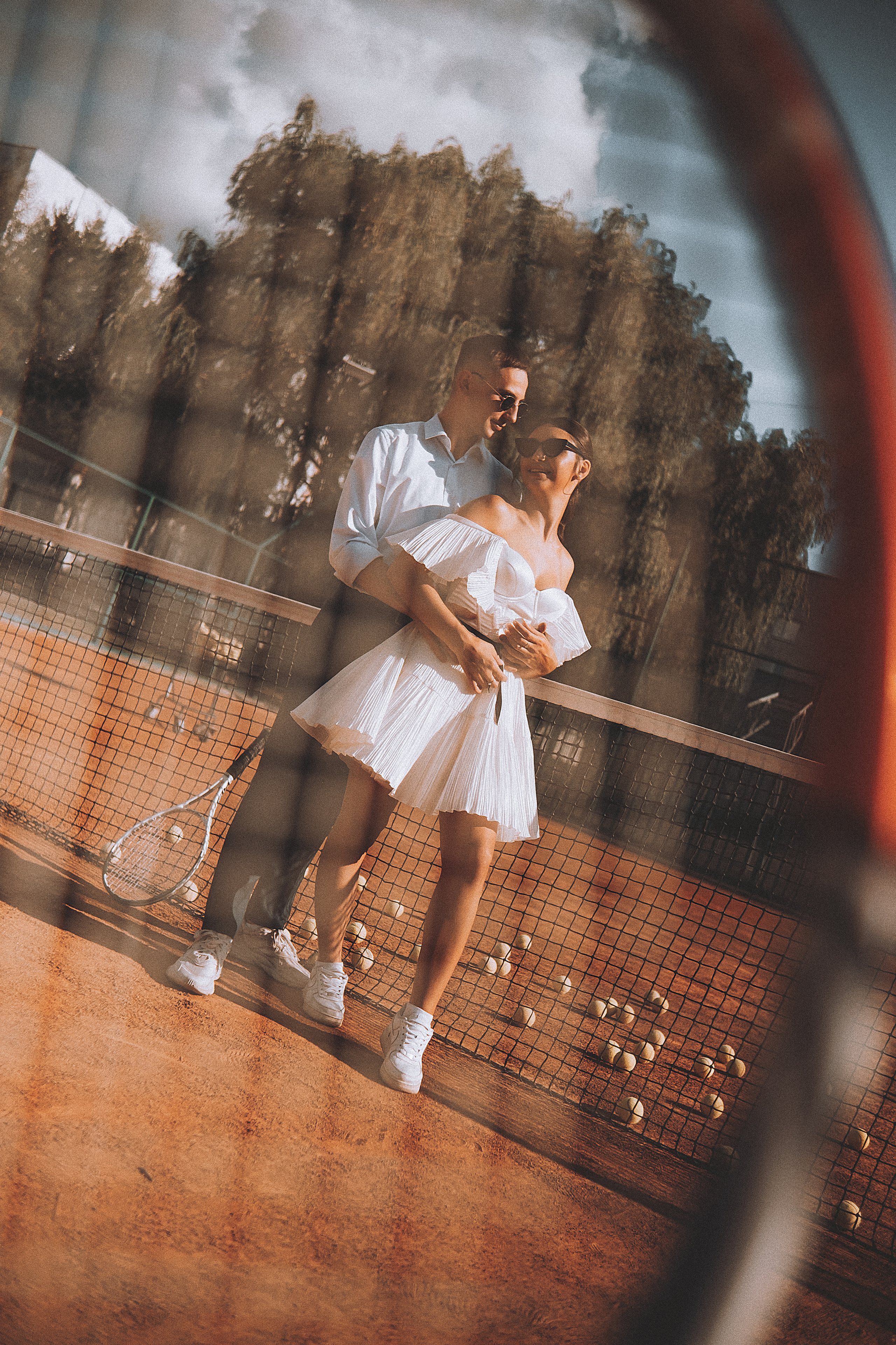 Love story на теннисном корте. Nattie.ph