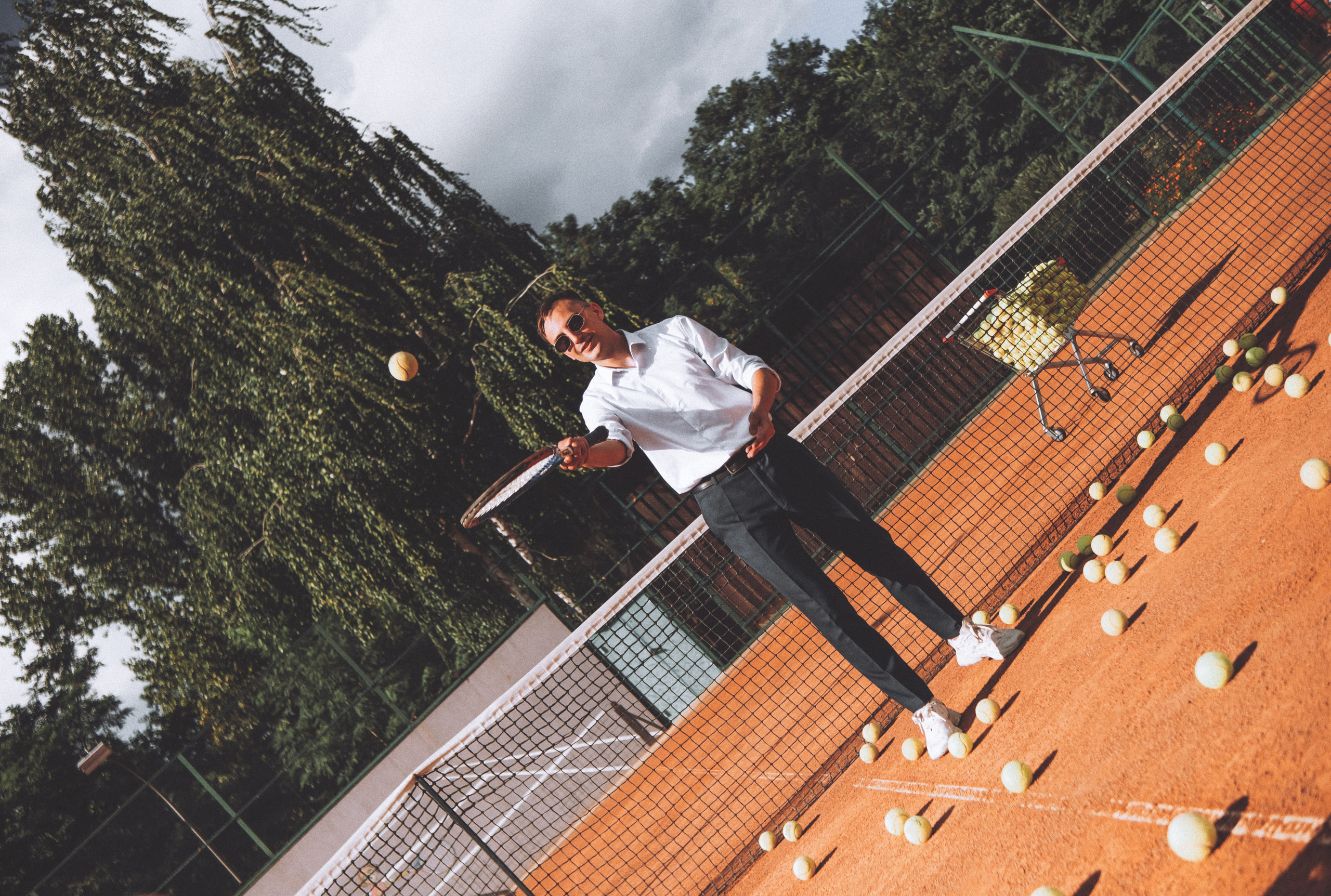 Love story на теннисном корте. Nattie.ph