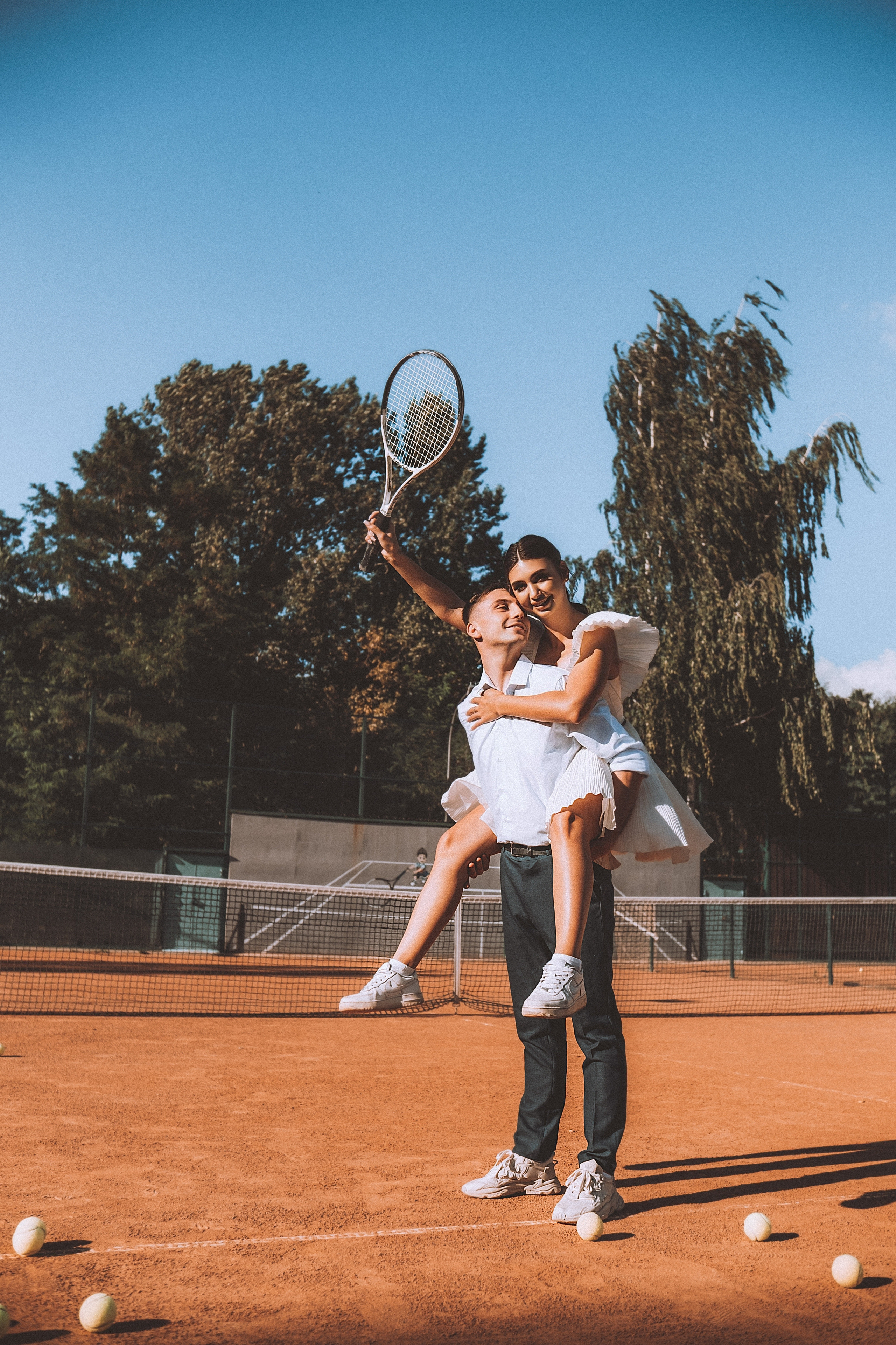 Love story на теннисном корте. Nattie.ph