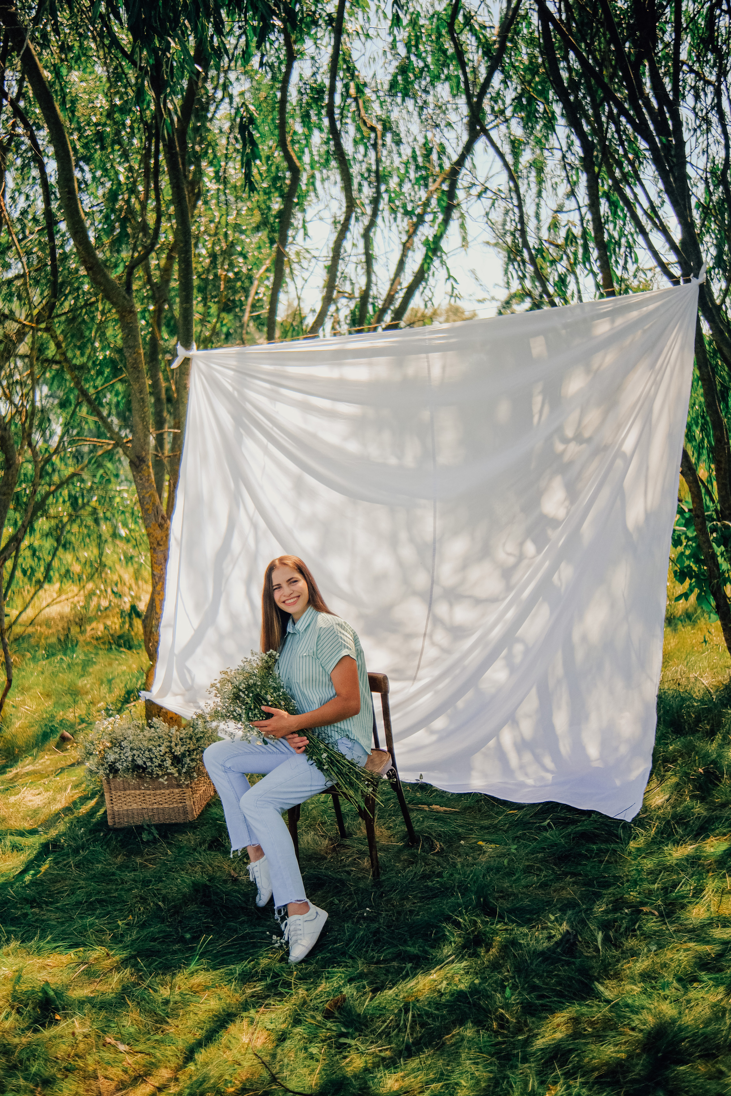 Алина с малышами. Nattie.ph