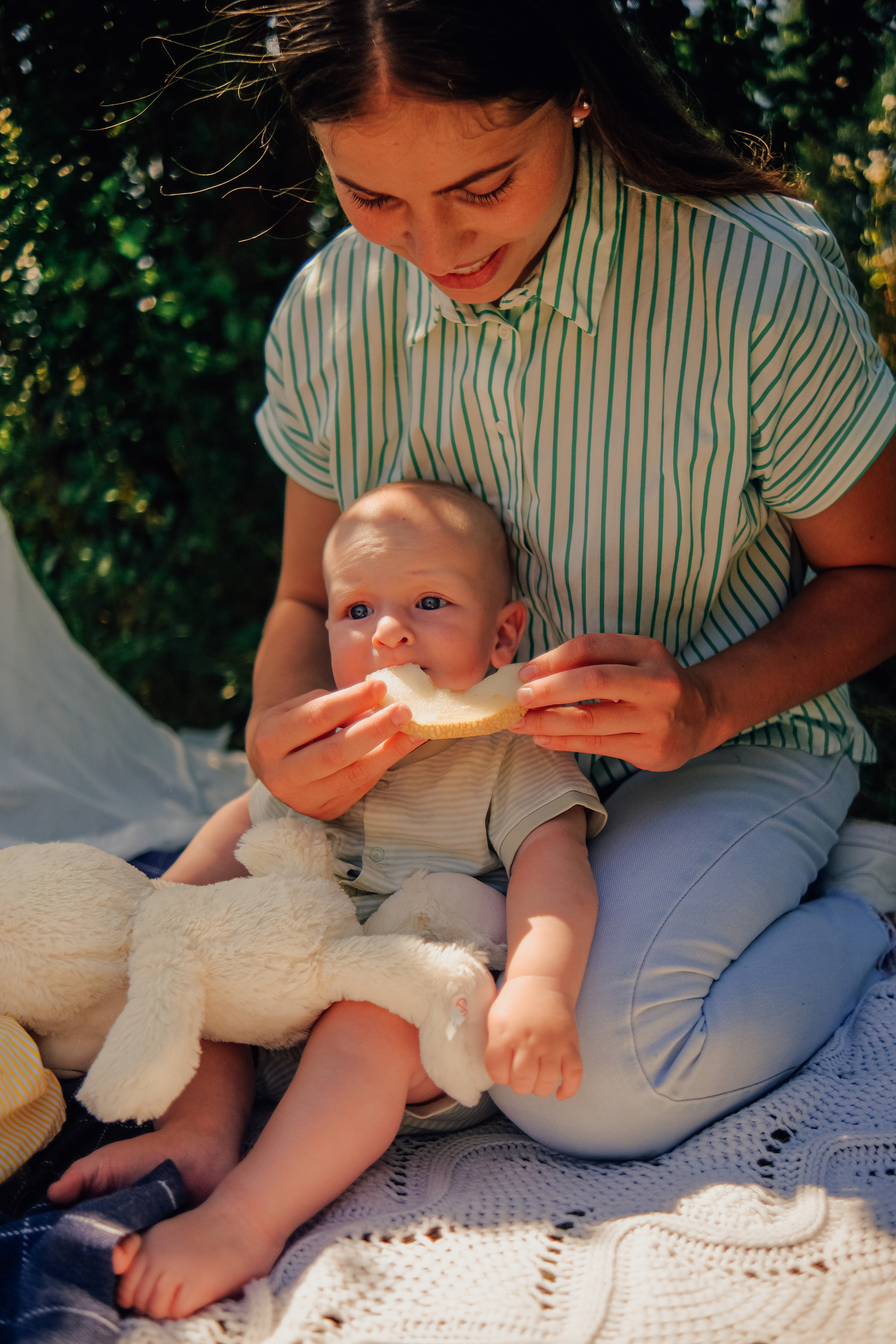 Алина с малышами. Nattie.ph