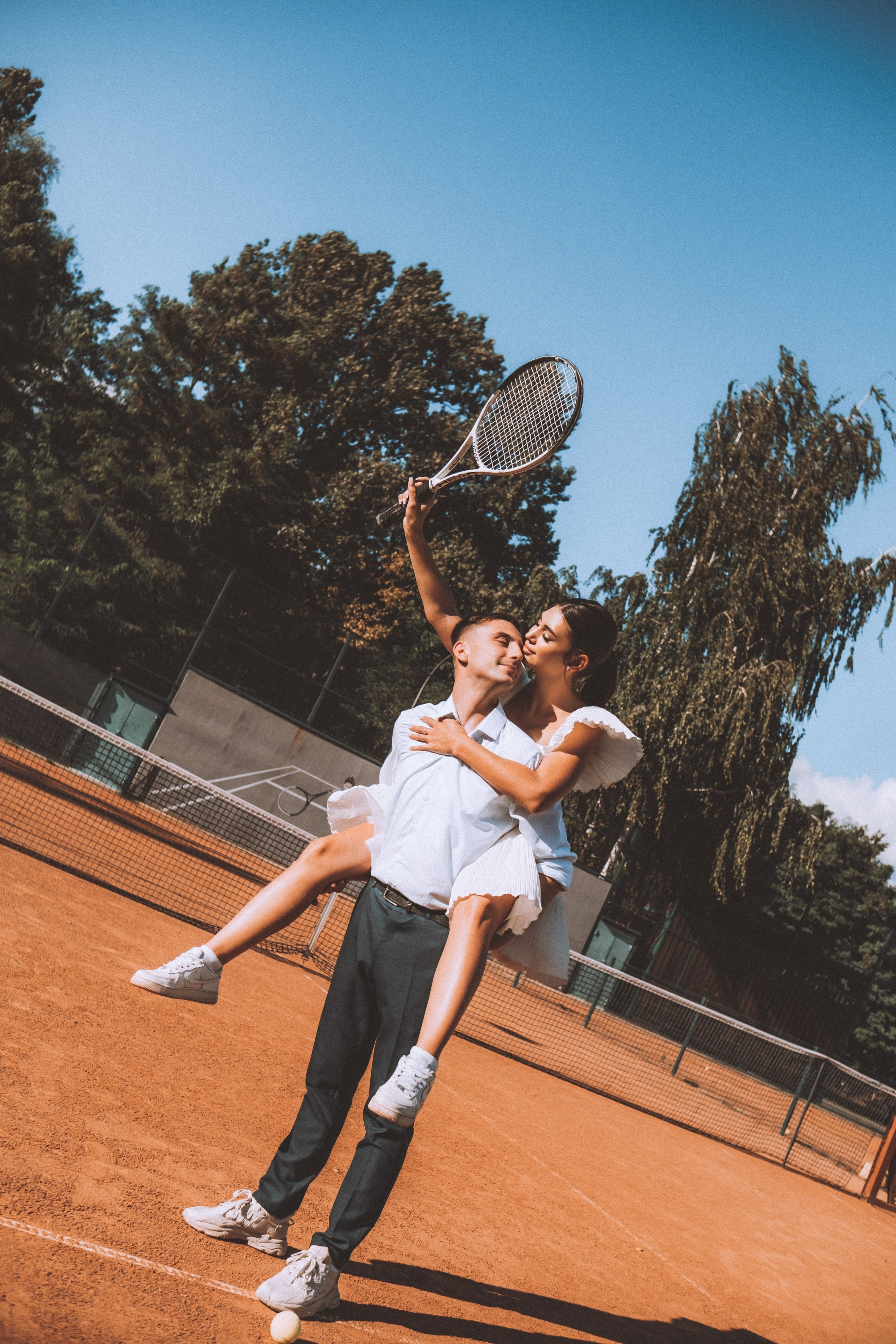 Love story на теннисном корте. Nattie.ph