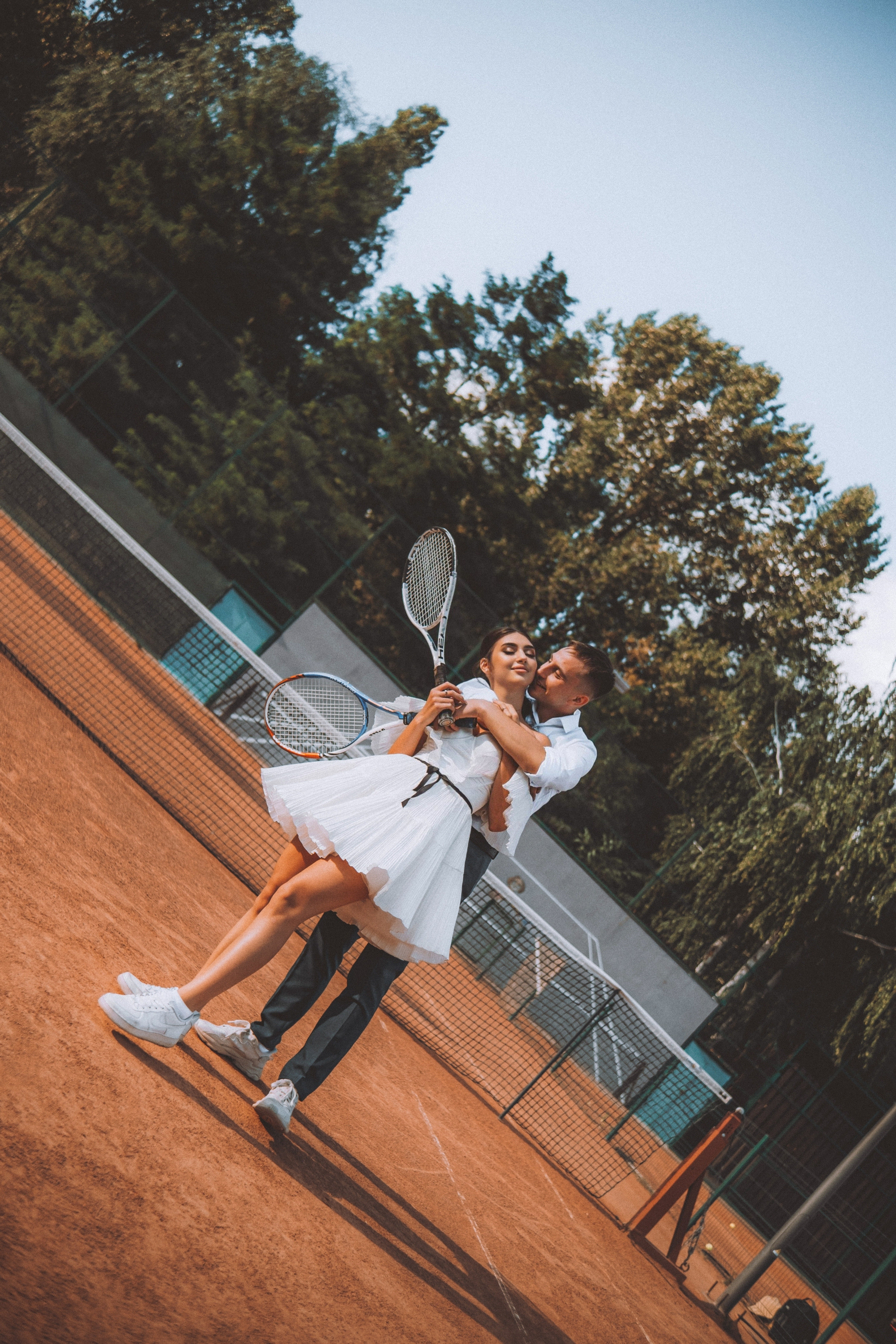 Love story на теннисном корте. Nattie.ph