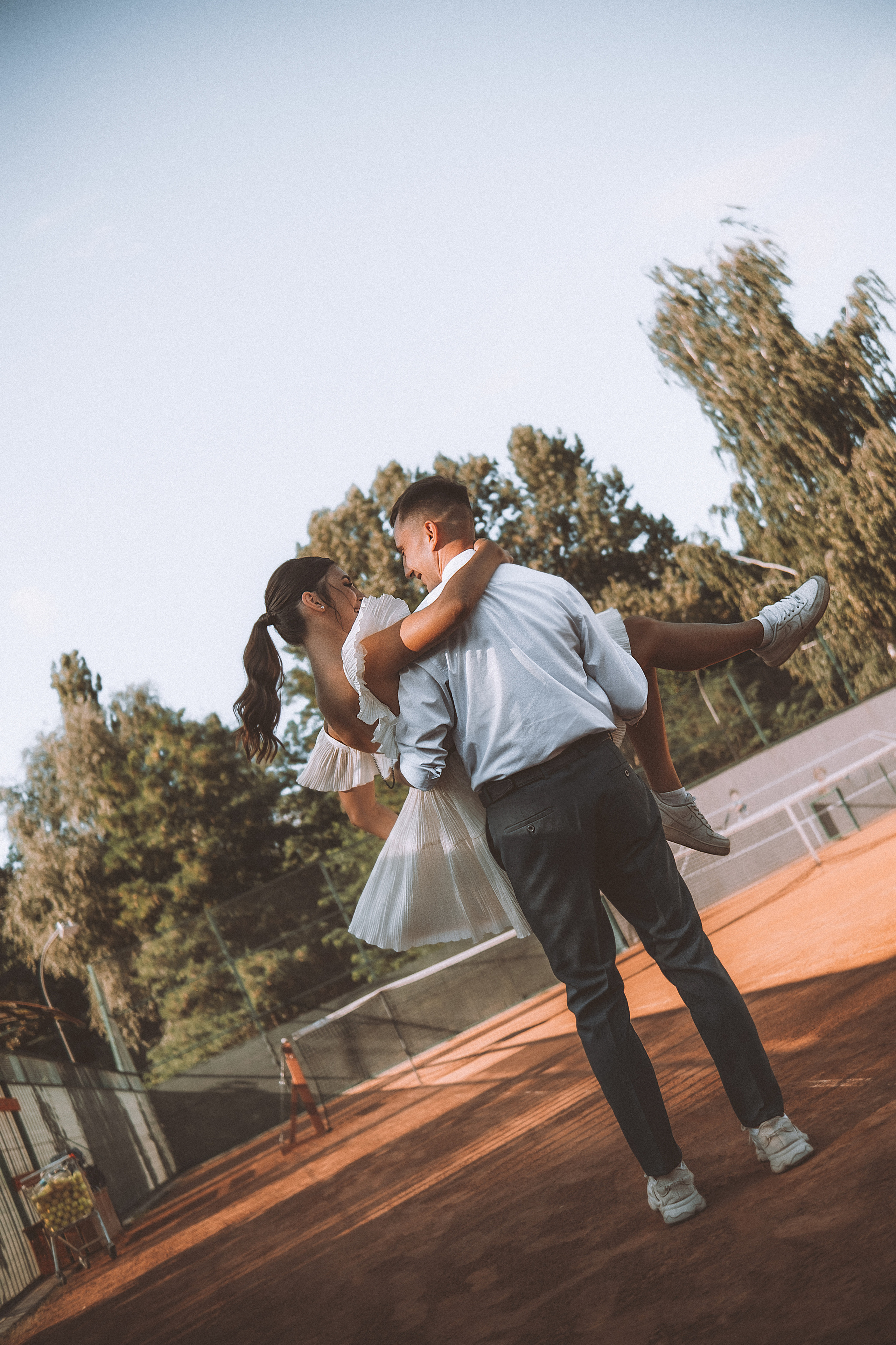 Love story на теннисном корте. Nattie.ph