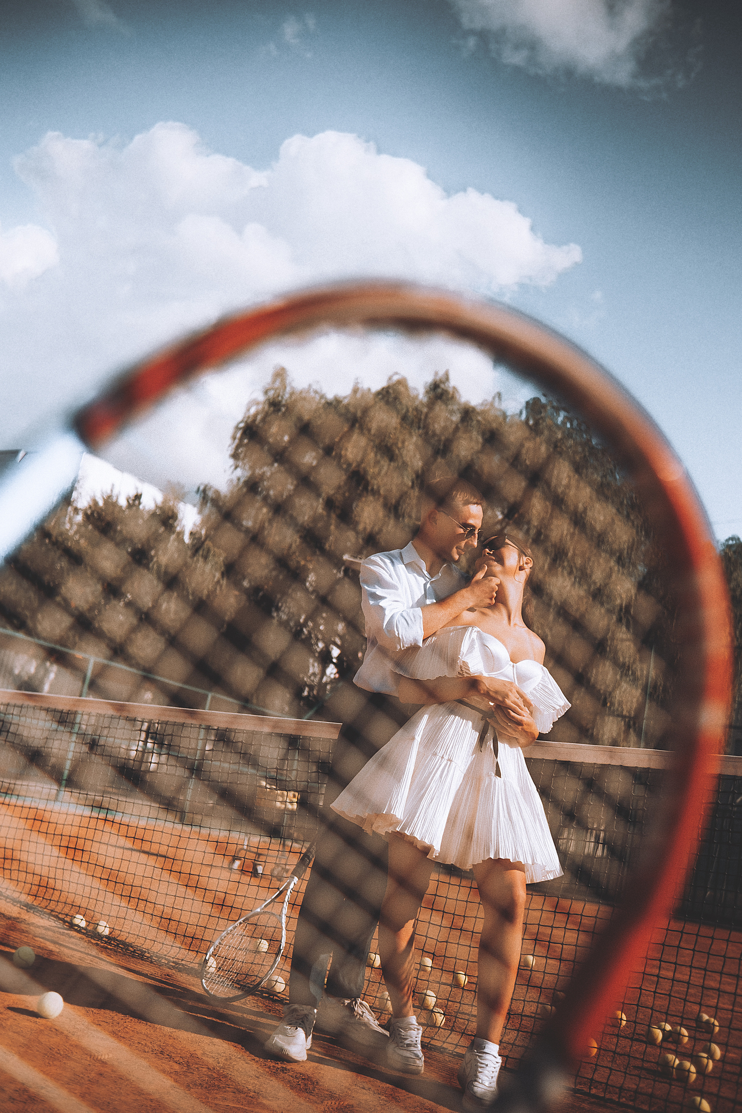 Love story на теннисном корте. Nattie.ph