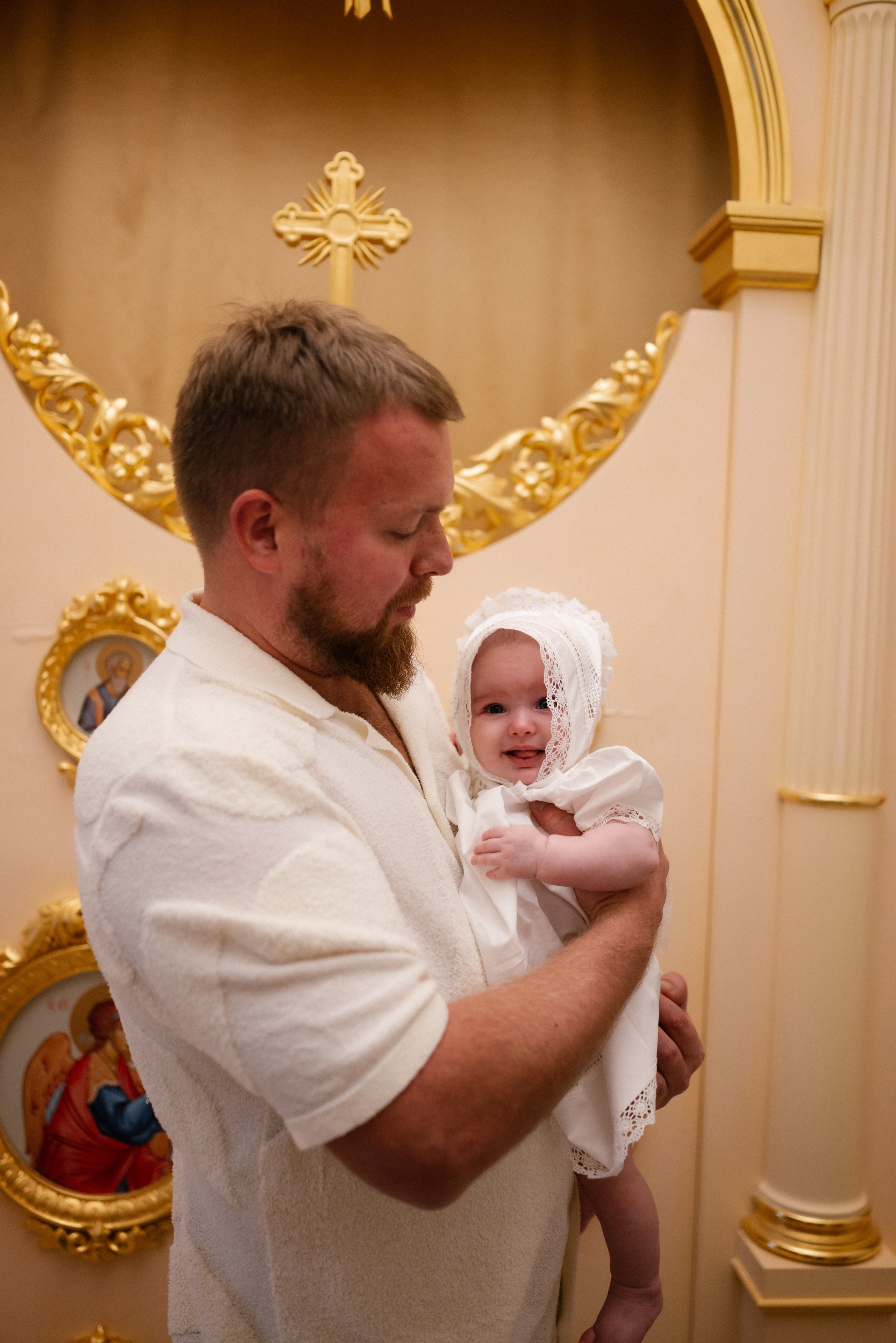 Крещение Есении. Фотограф в Москве и МО Бреусова Татьяна