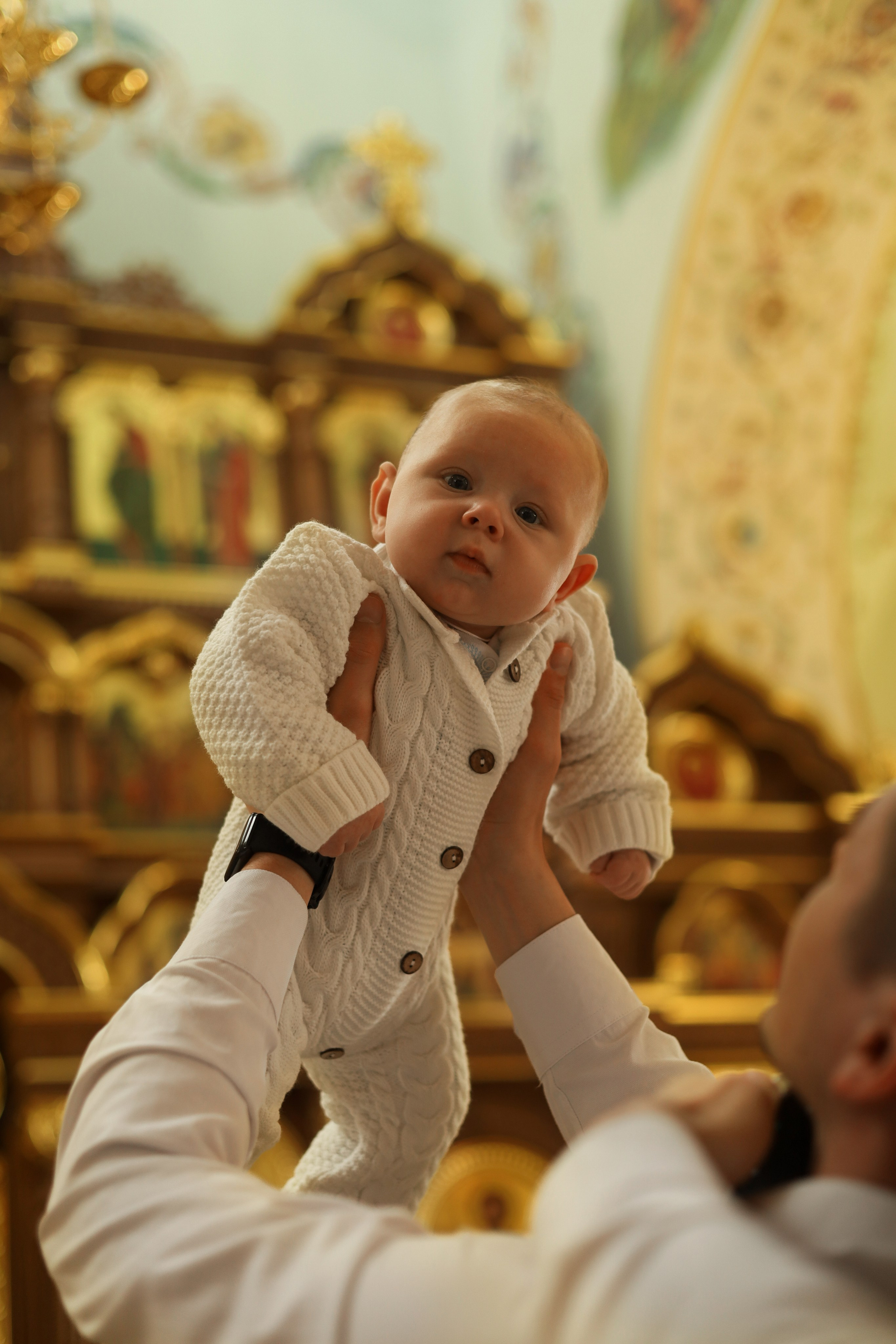 Таинство крещения. Фотограф новорожденных Саратов