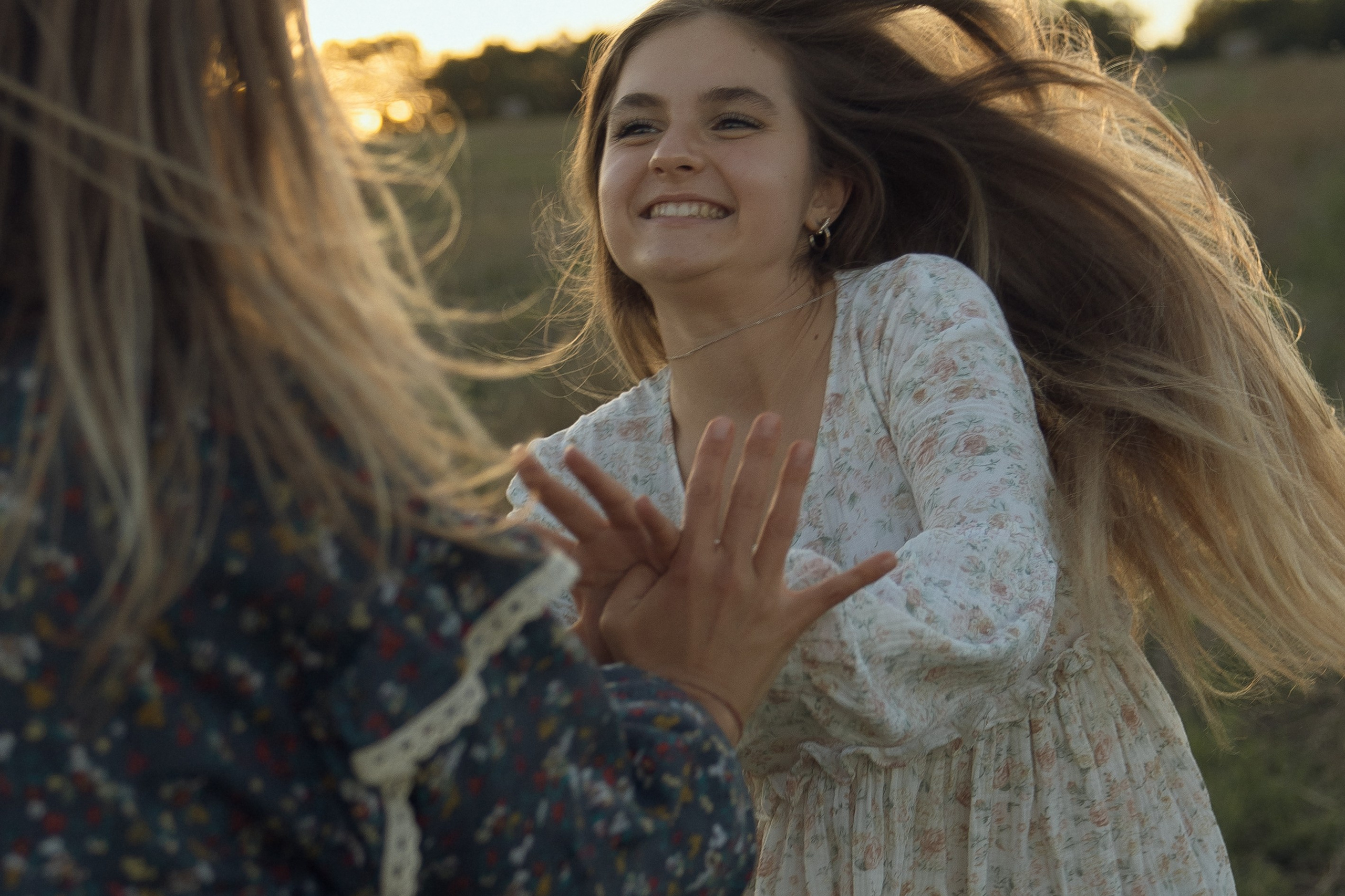 Поле. Мама и дочка. Семейный фотограф в городе Тула Любовь Сабирова