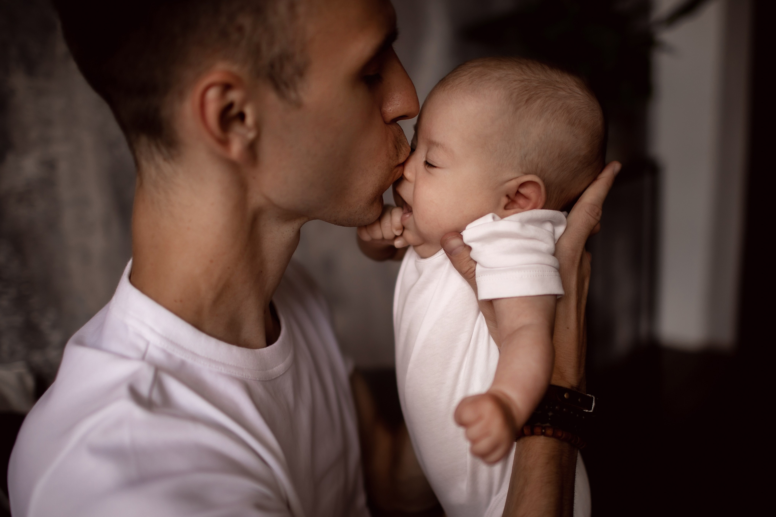 Валерия и Геннадий с крошкой. Семейный фотограф в Москве