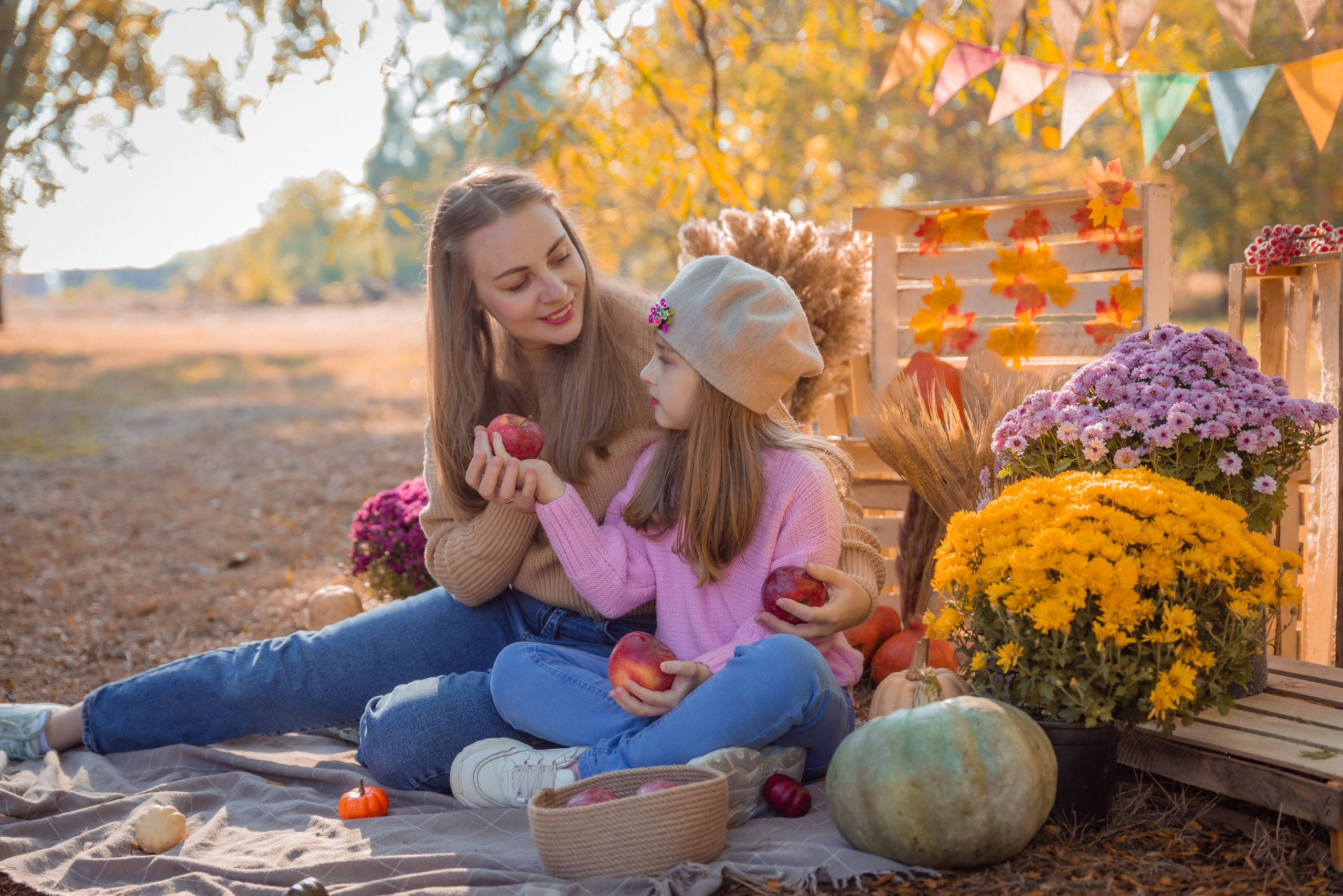 Фото день с тыквами. Семейный Фотограф в Краснодаре и крае