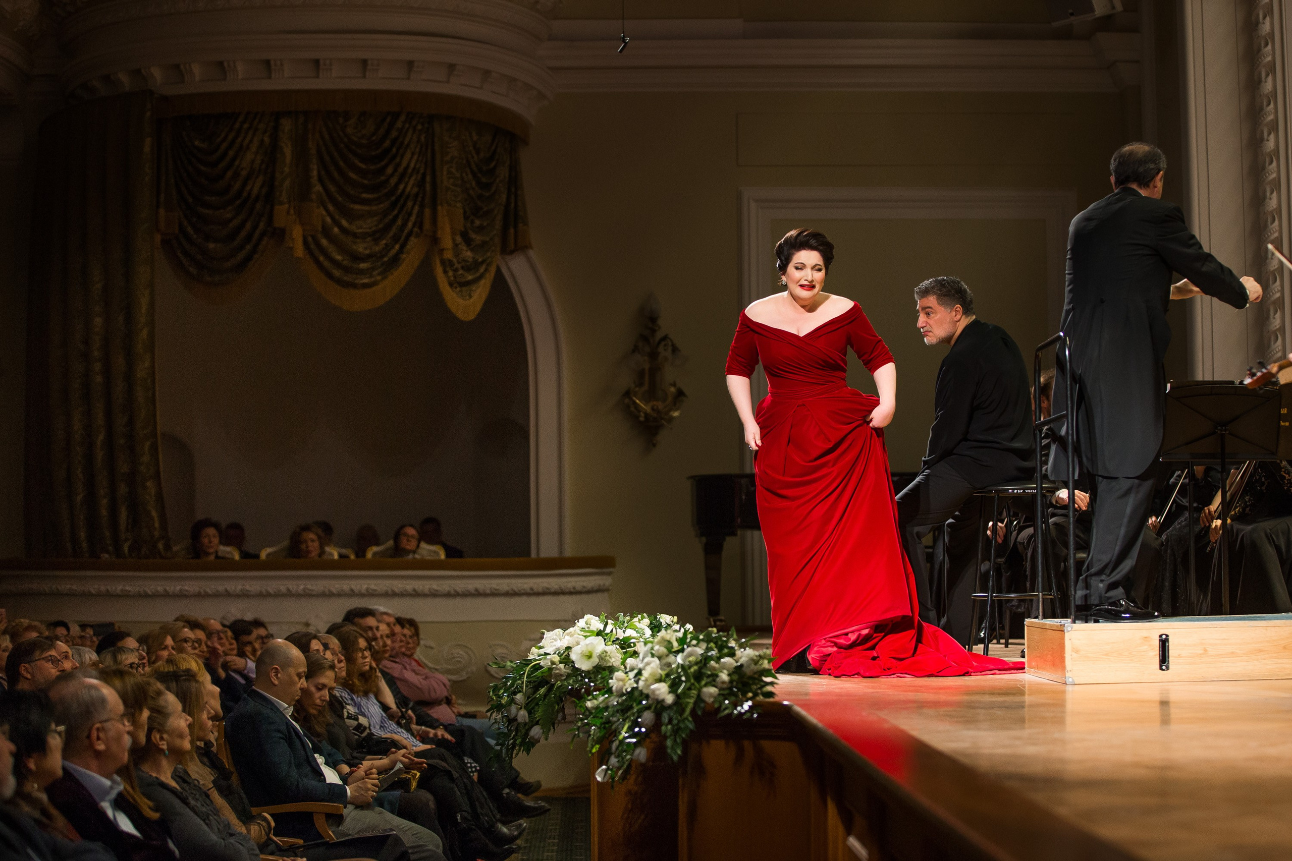 Хибла Герзмава и Хосе Кура. Консерватория. Главная