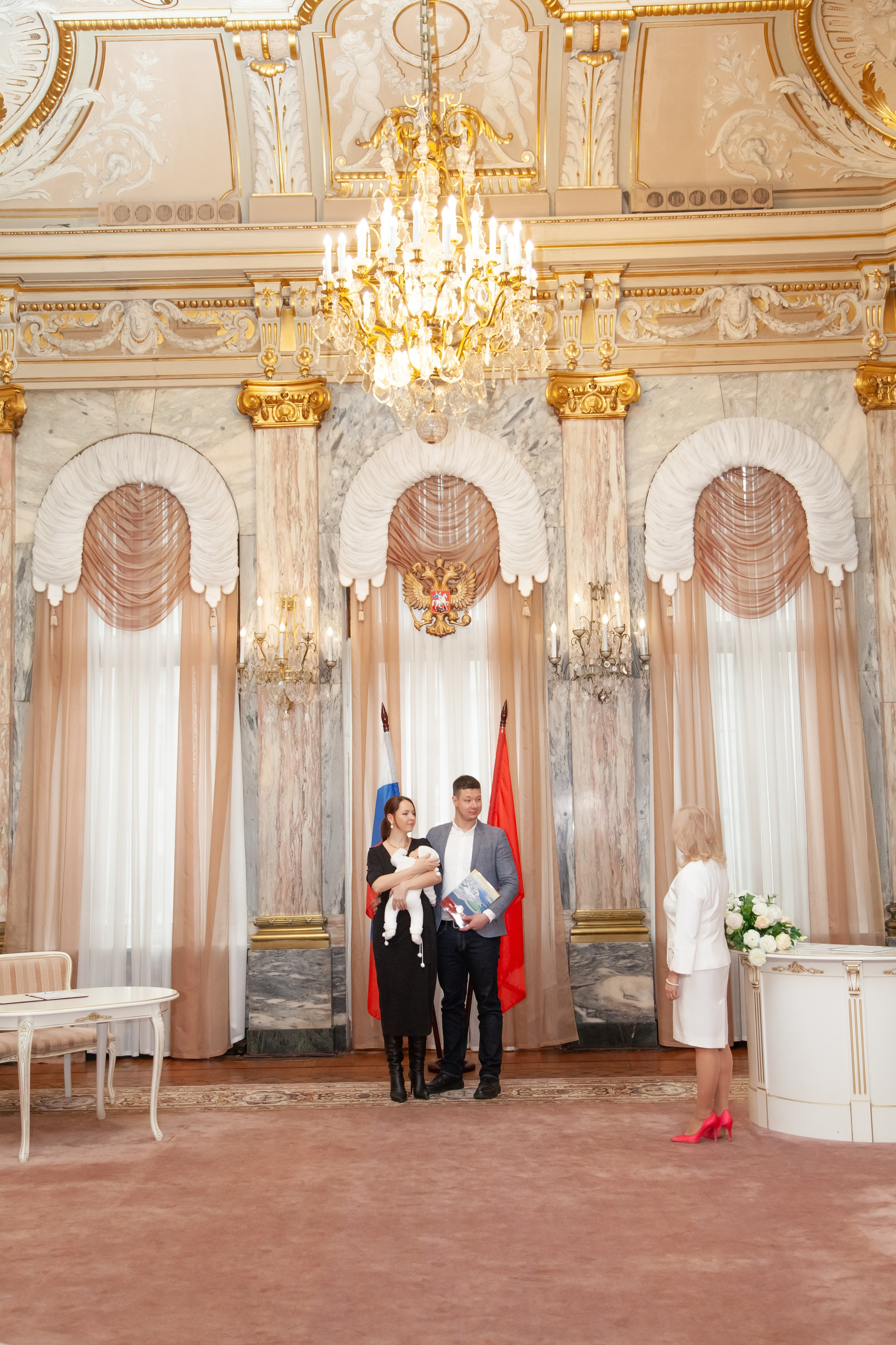 Дворец Малютка — Регистрация Василисы. Двойняшки-фотографы Анна и Анастасия в Санкт-Петербурге