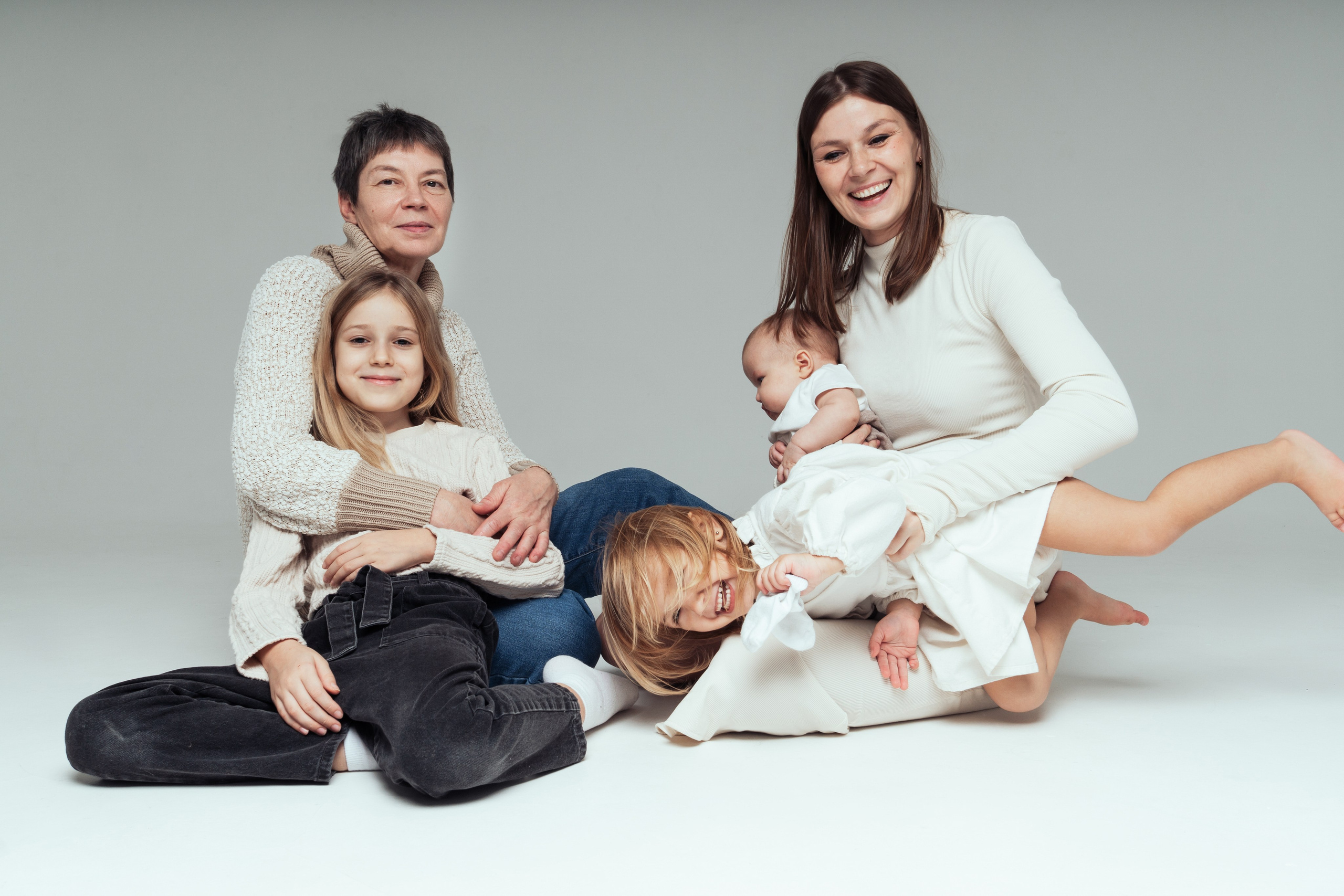 3 поколения. Семейный и детский фотограф в Санкт-Петербурге Наталья Григорьева