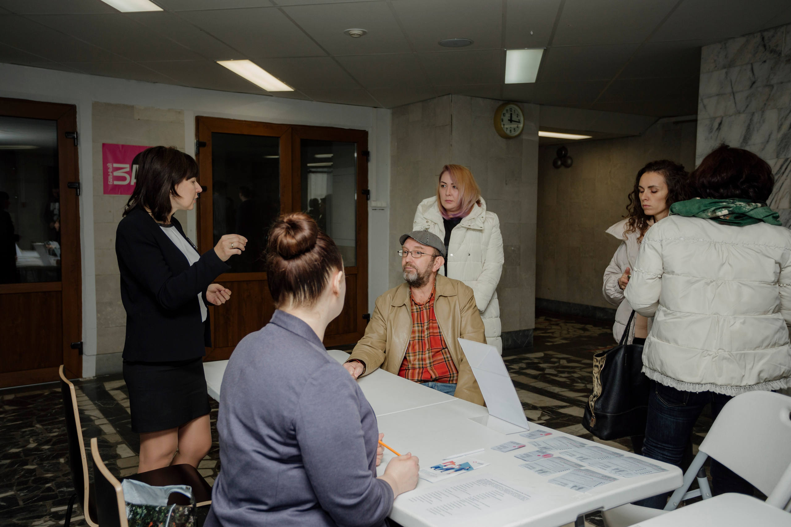 Ярмарка вакансий. Деловая и Бизнес съемка в  Москве Инесса Грушко