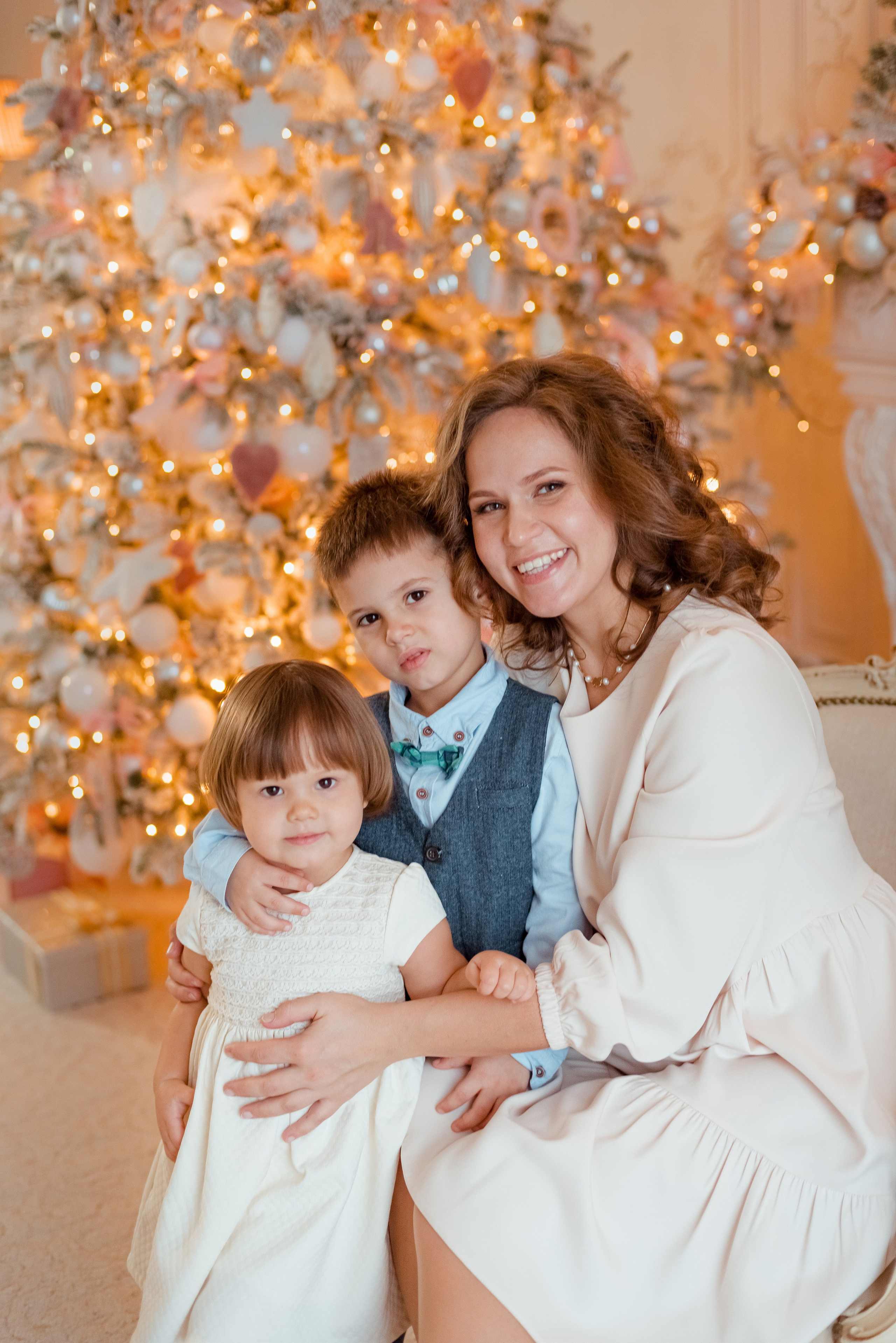 Семейная новогодняя фотосессия. Фотограф Юлия Кондратьева